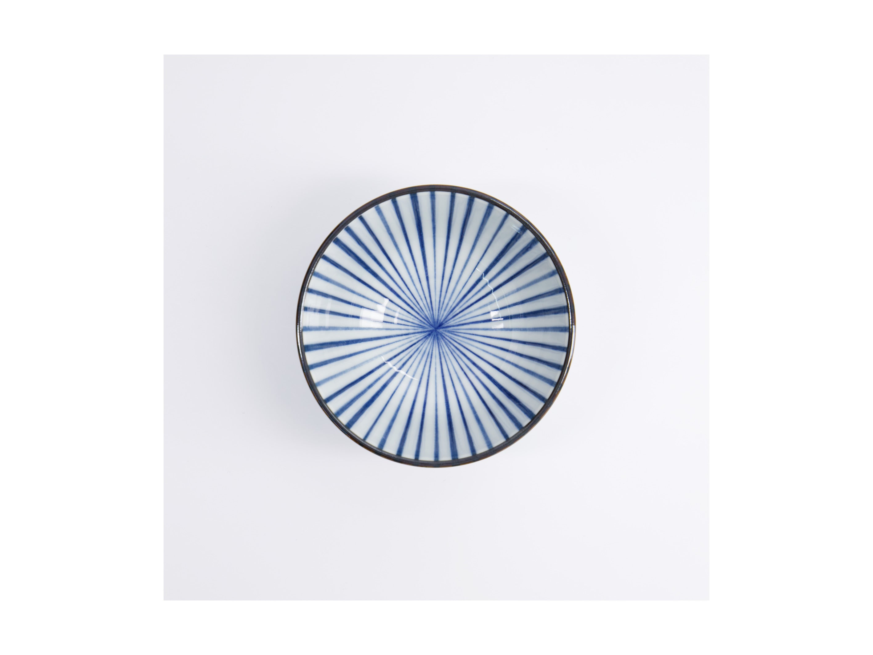 Tokyo Design Natsu Tokusa Rice Bowl Blue - 12x6cm
