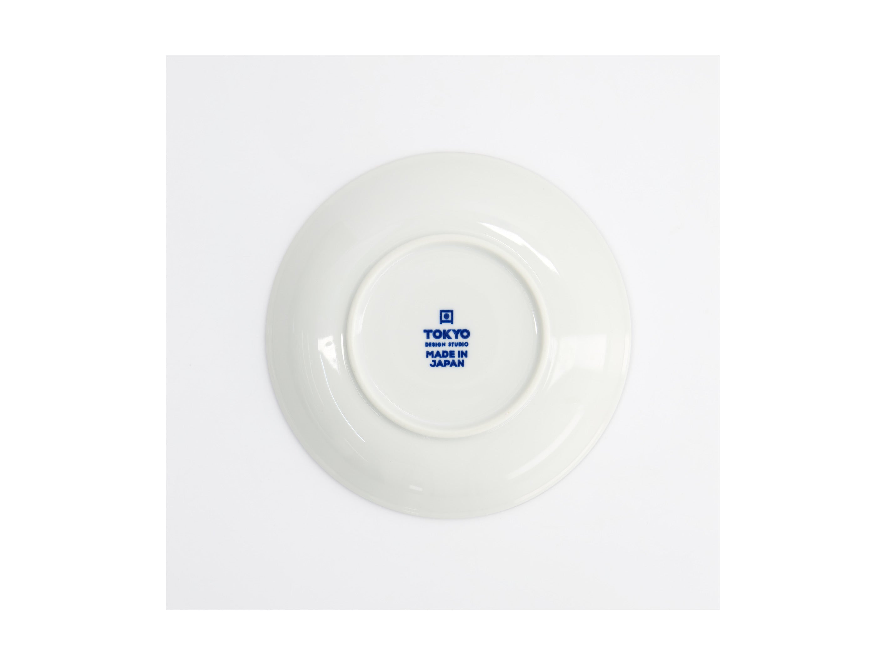 Tokyo Design Kawaii Cat Neko Plate 16.5cm - Blue Cat