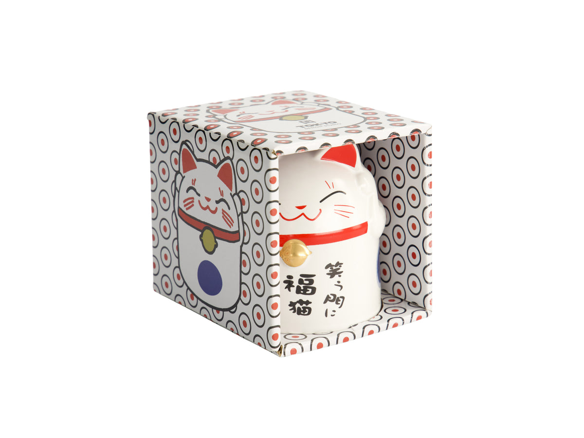 Tokyo Design Mug Mountain Mug 380ML Lucky Cat Blue Gift Boxed