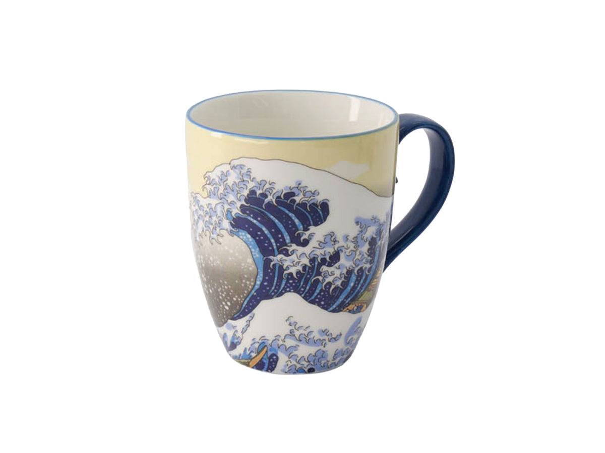 Tokyo Design Mug Mountain Mug 380ML Hokusai Blue Gift Boxed