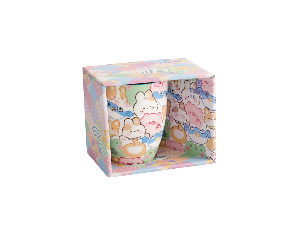Tokyo Design Mug Mountain Mug 380ML Animals Gift Boxed