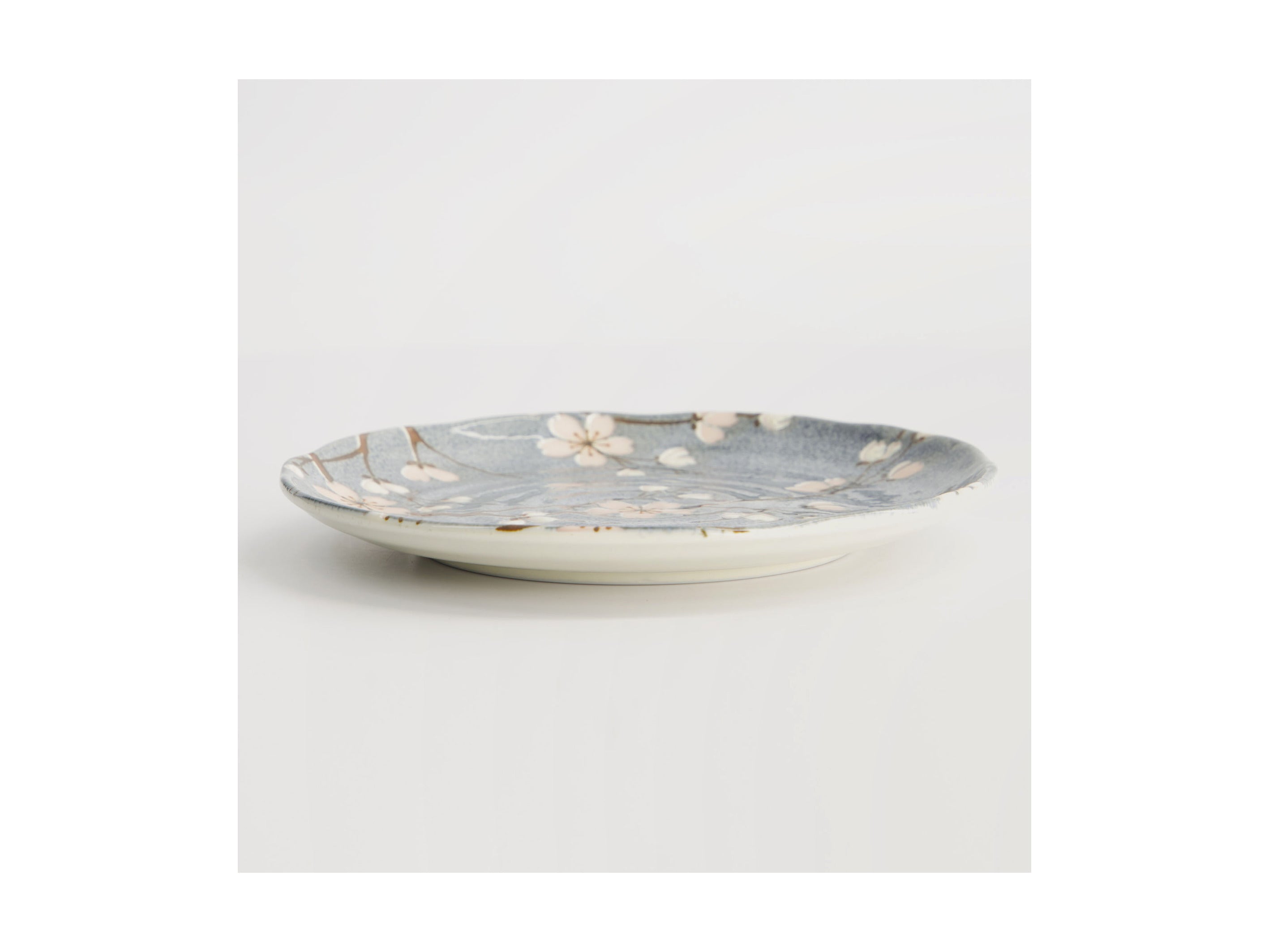Tokyo Design Studio Fujisakura Plate 16.5x2cm Grey