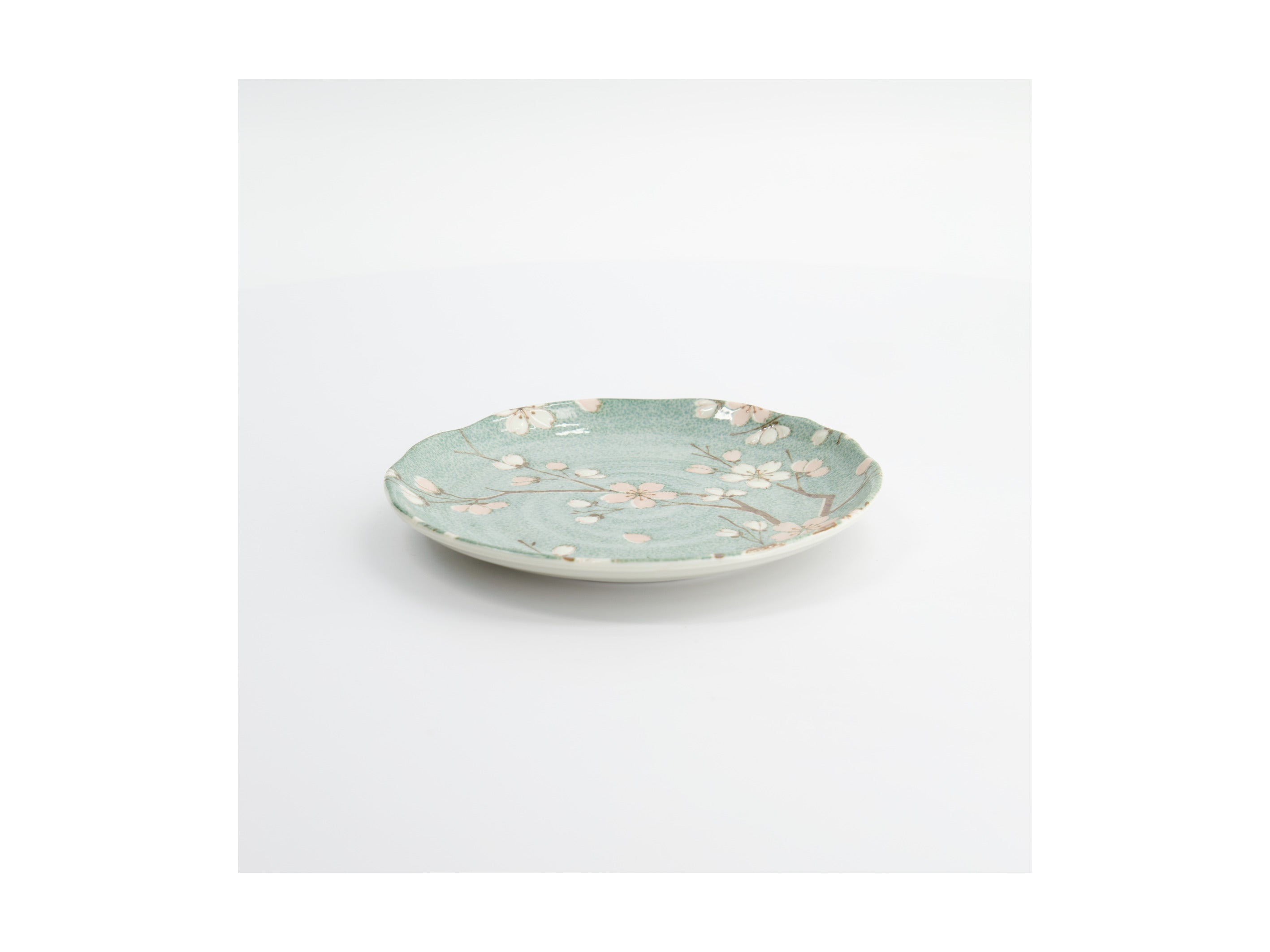 Tokyo Design Studio Fujisakura Plate 16.5x2cm Green
