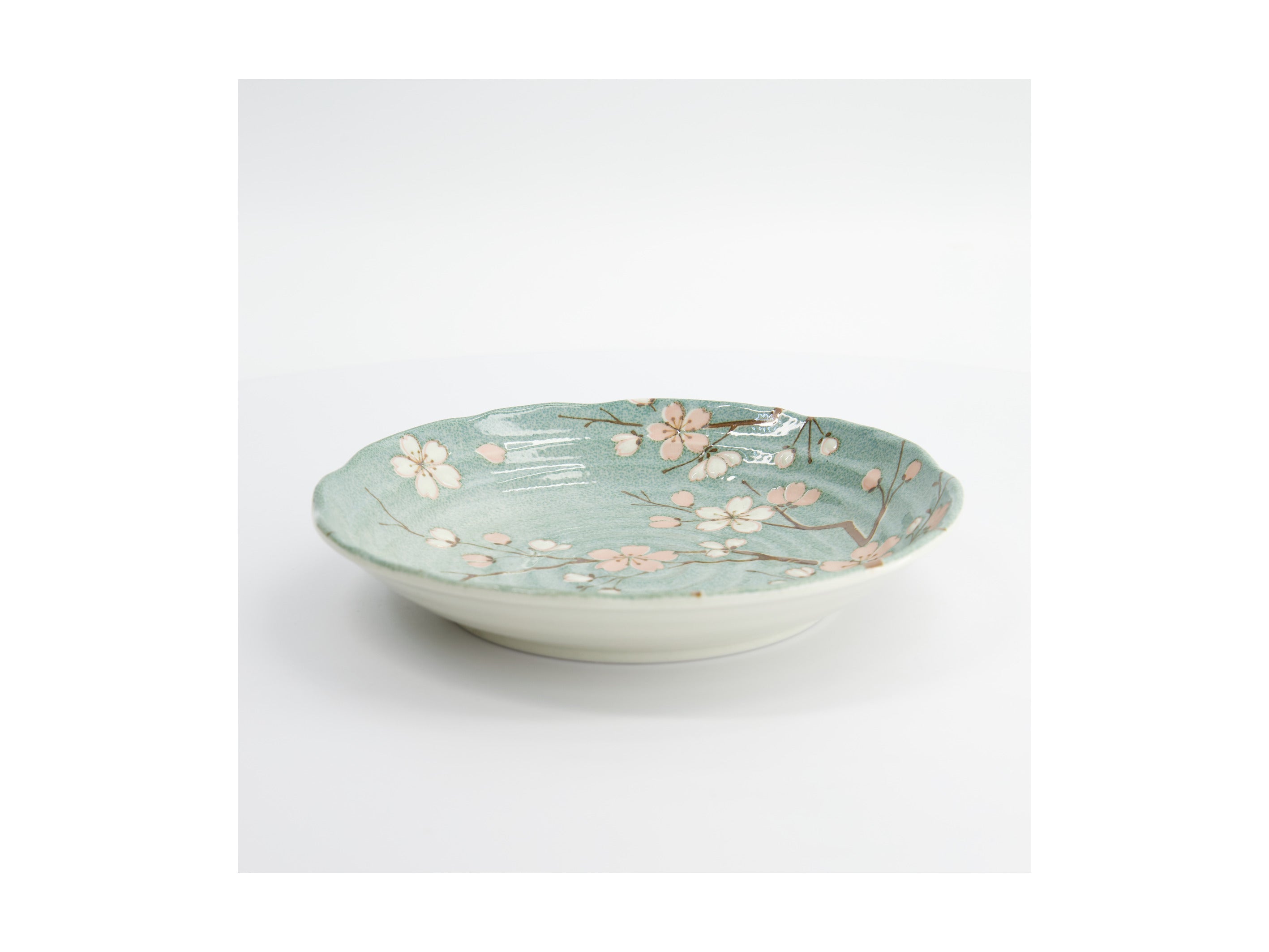Tokyo Design Studio Fujisakura Plate 22x4cm Green