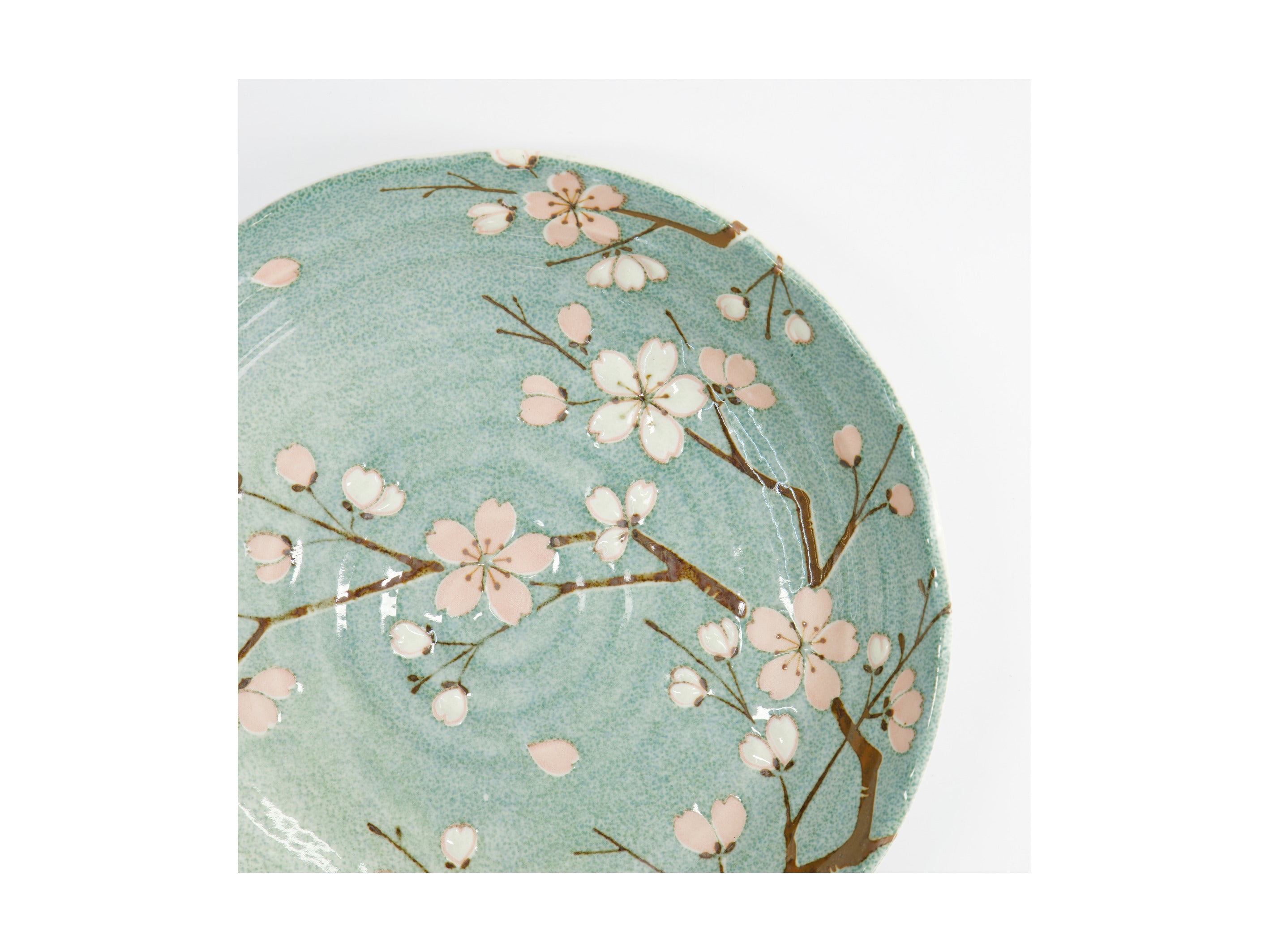 Tokyo Design Studio Fujisakura Plate 22x4cm Green