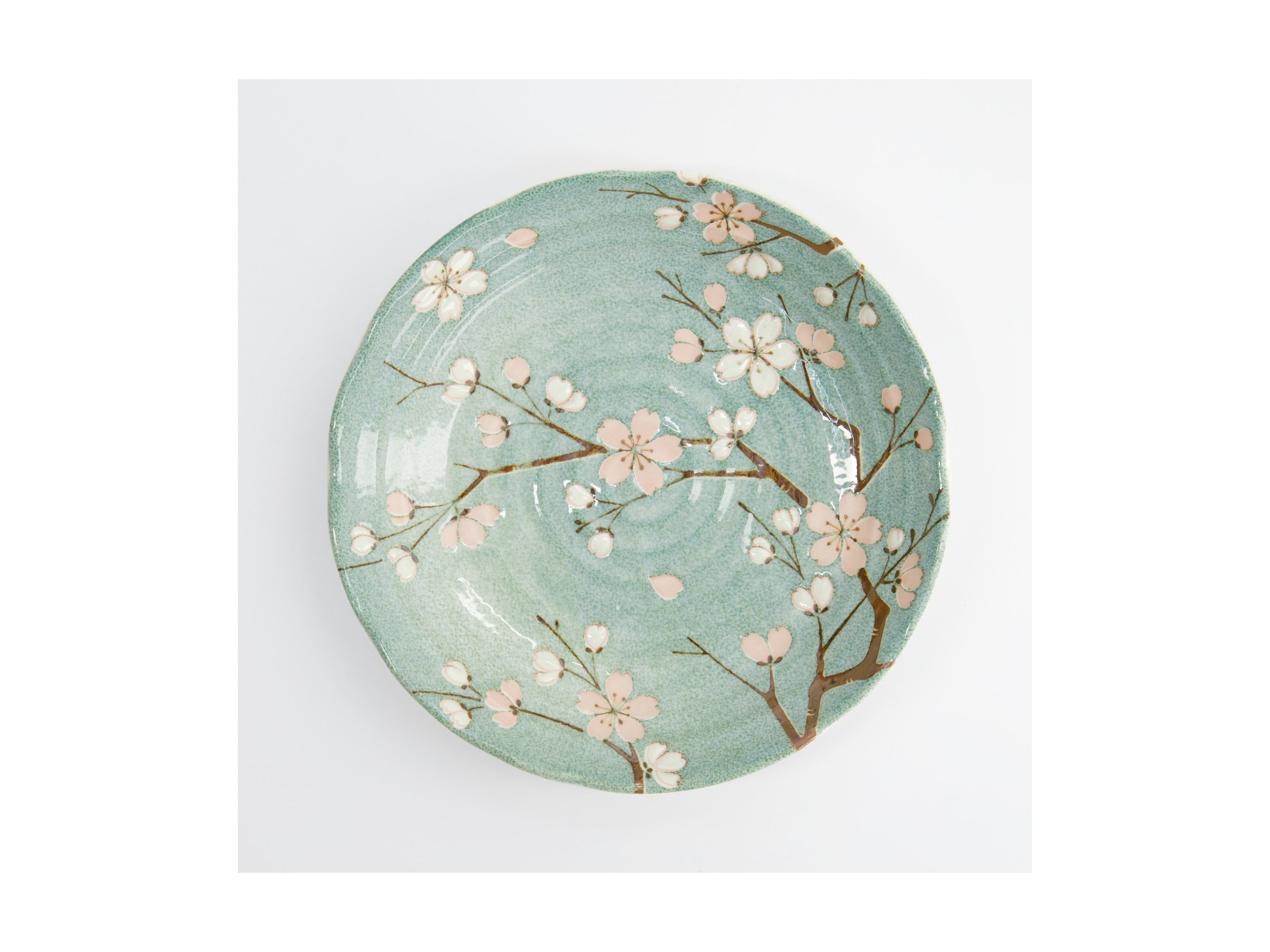 Tokyo Design Studio Fujisakura Plate 22x4cm Green