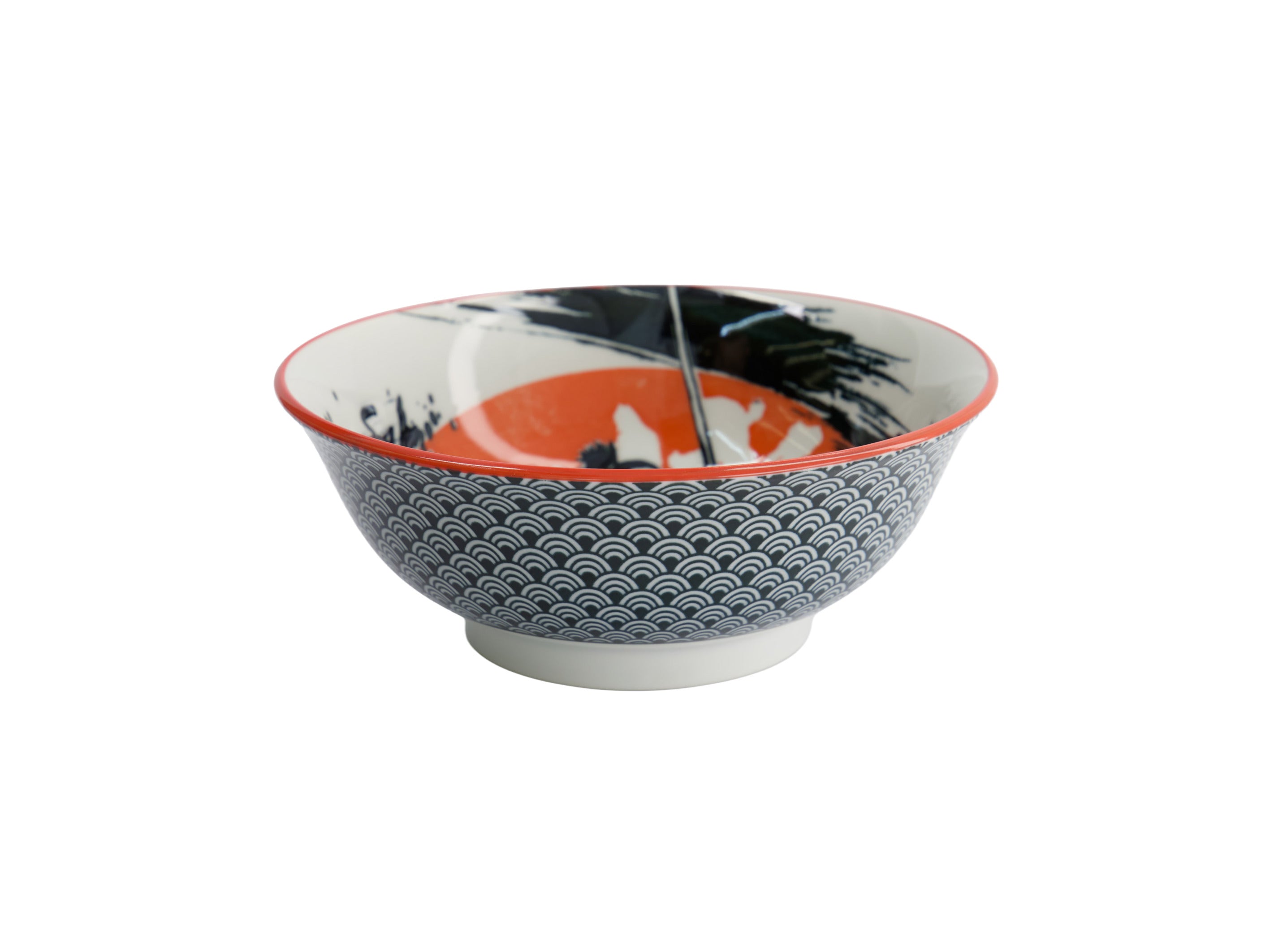 Tokyo Design Asakusa Bowl 20.5x8cm - Samurai