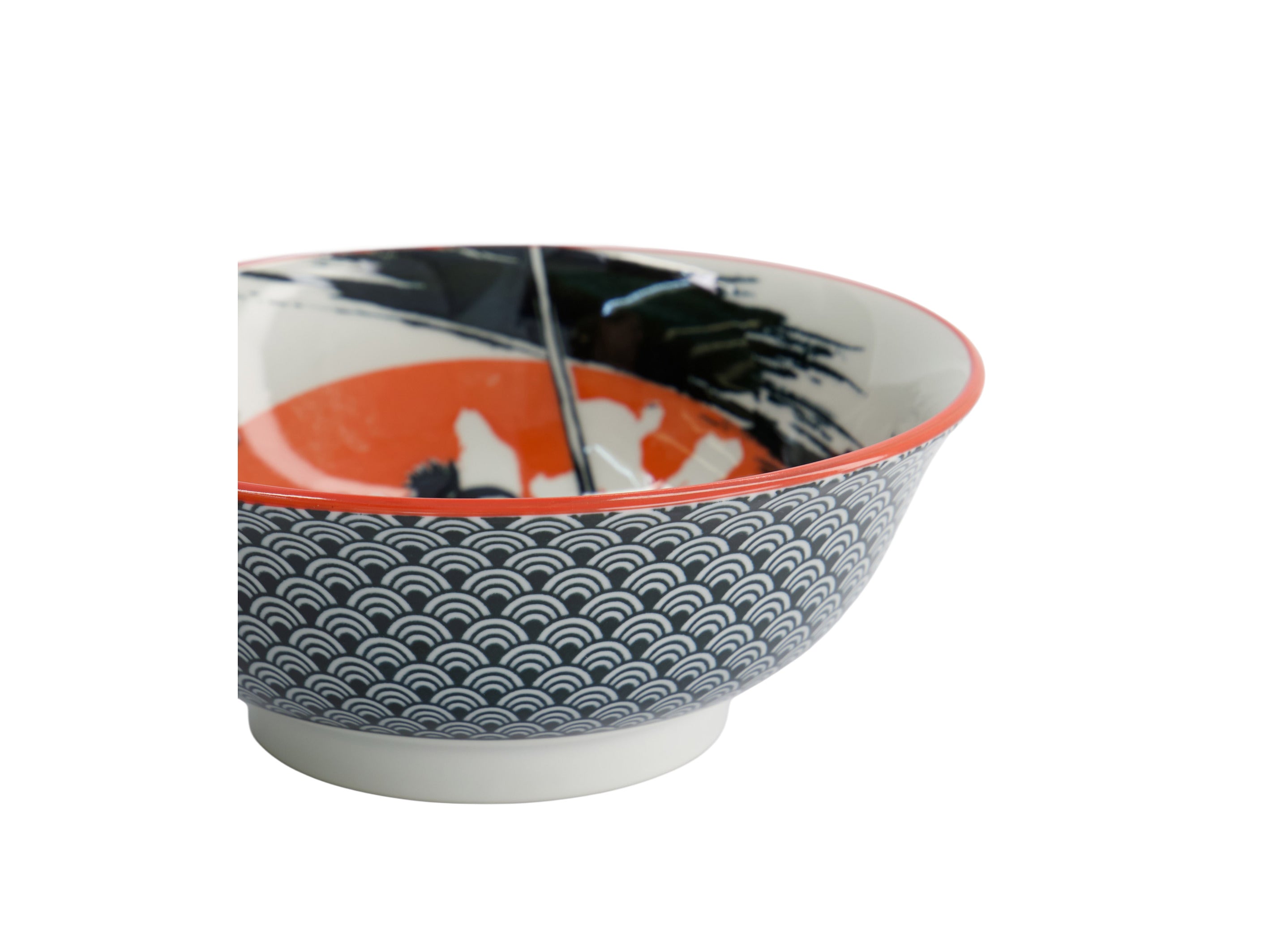 Tokyo Design Asakusa Bowl 20.5x8cm - Samurai