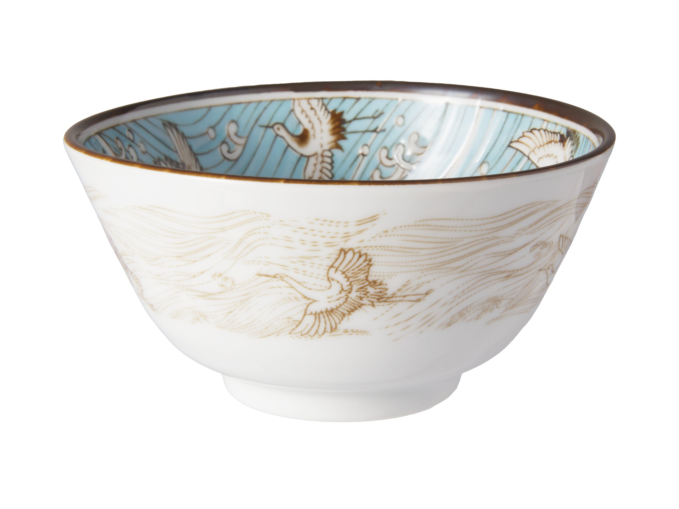 Tokyo Design Crane Bowl 12x6.4cm - Light Blue