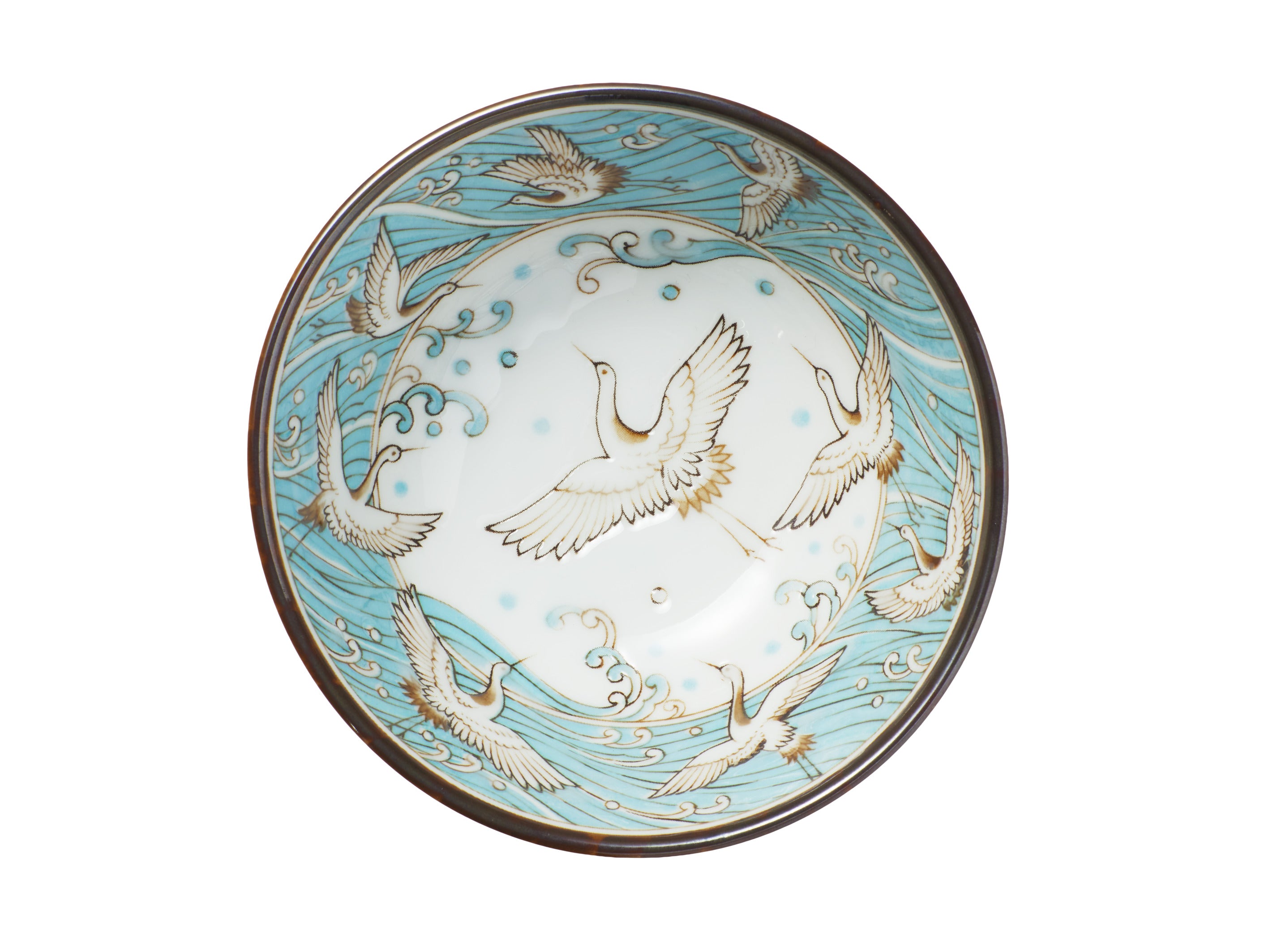 Tokyo Design Crane Bowl 12x6.4cm - Light Blue