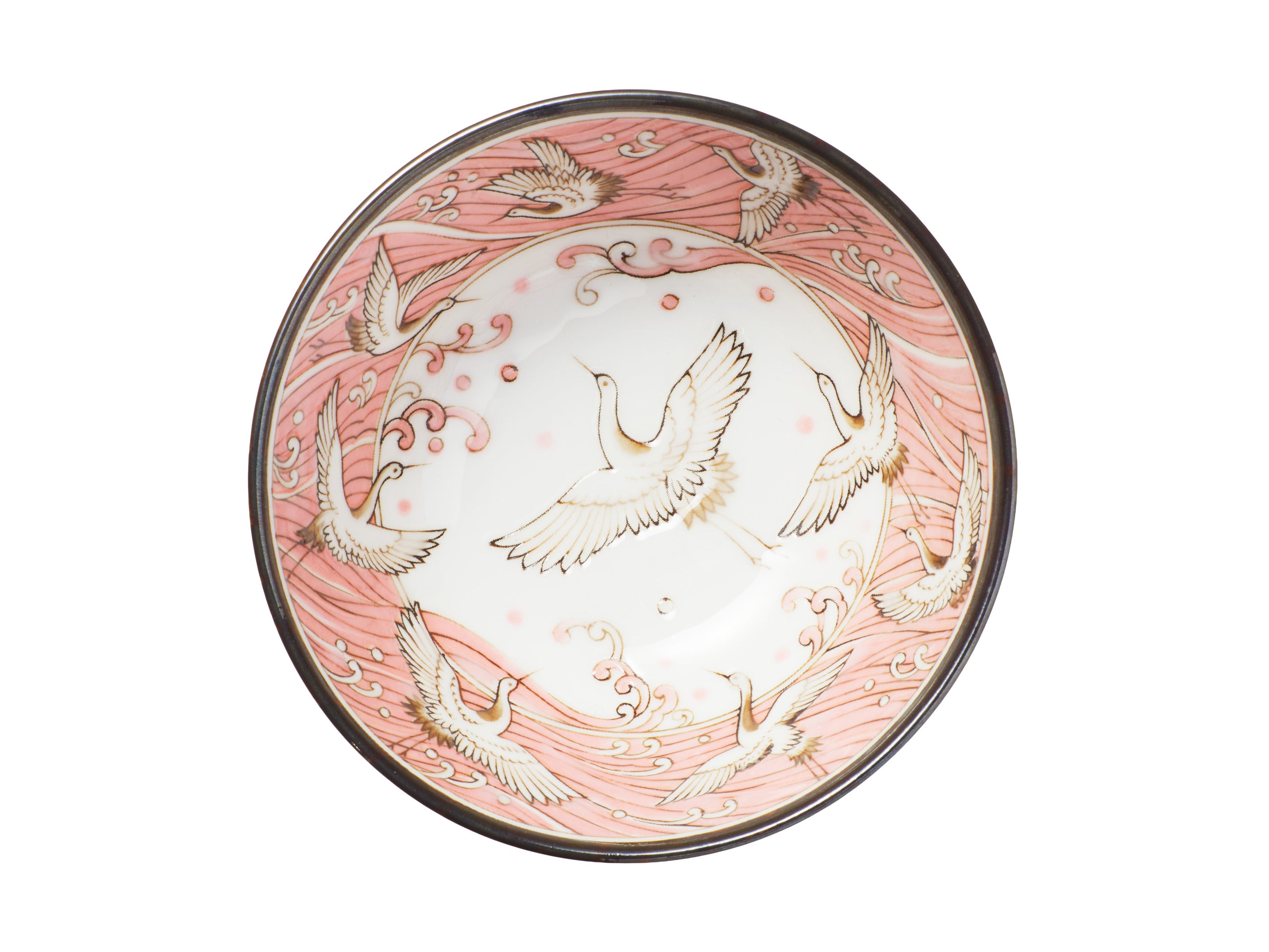 Tokyo Design Crane Bowl 12x6.4cm - Pink