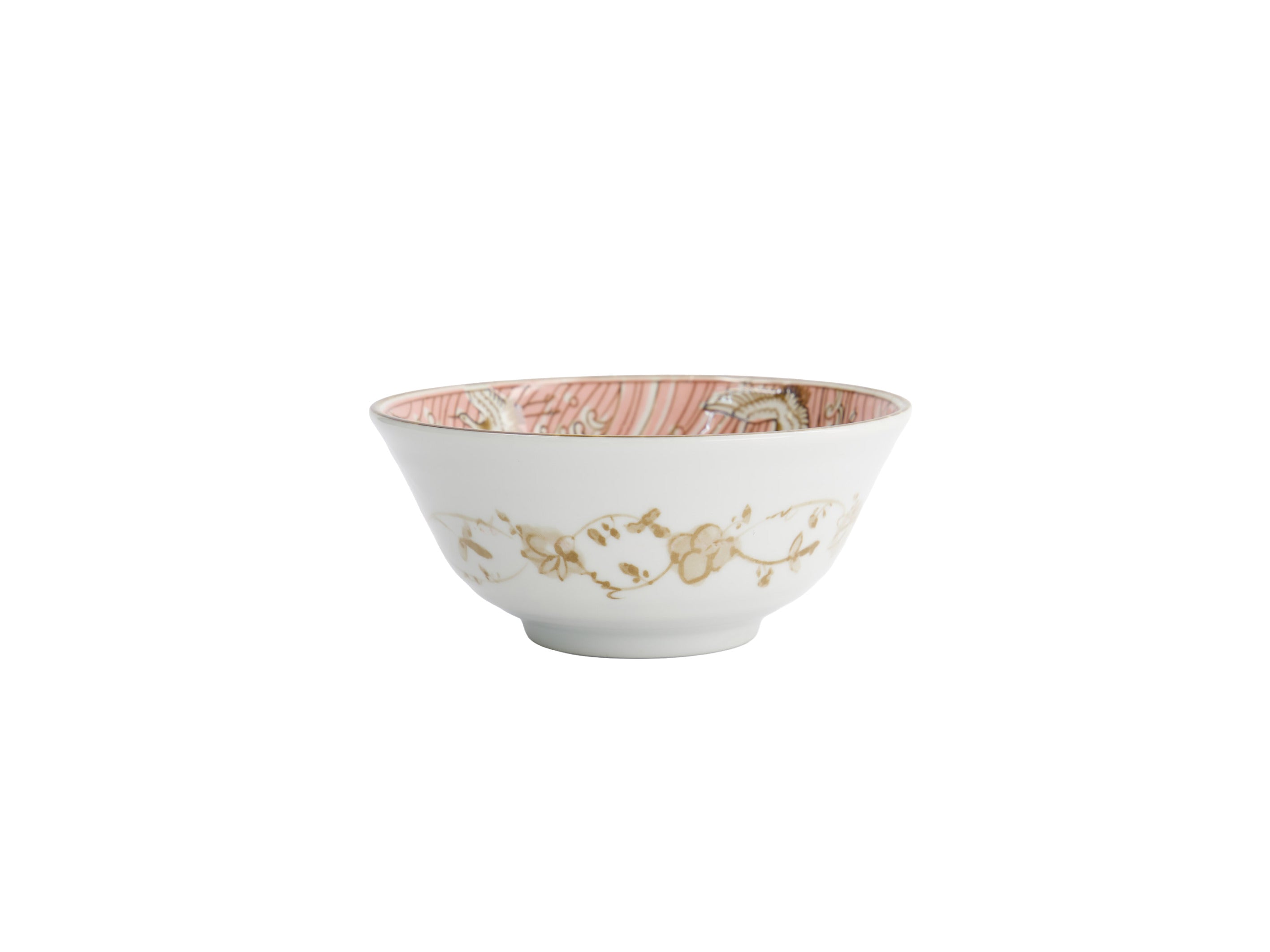 Tokyo Design Crane Tayo Bowl 15.2x6.7cm - Pink