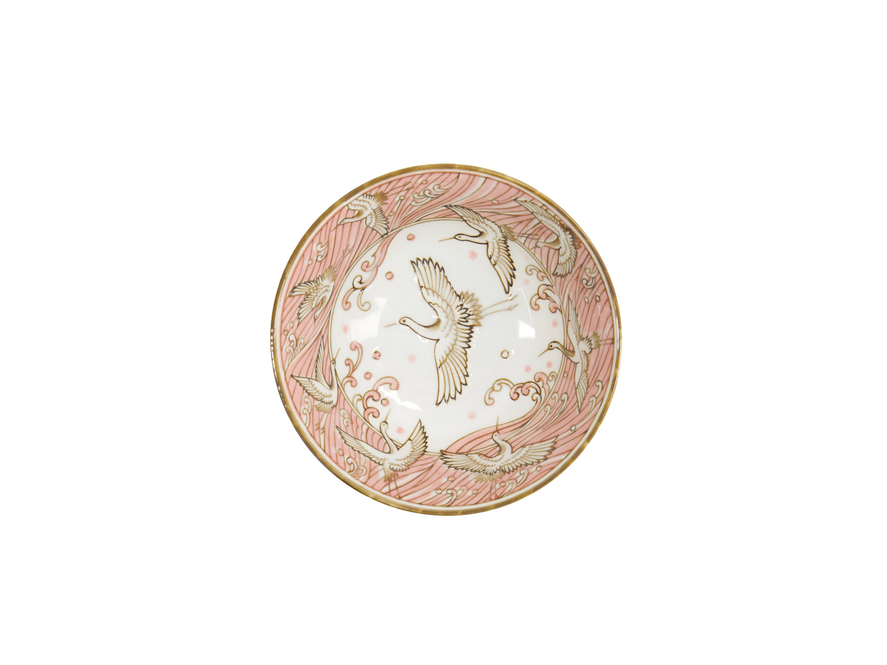 Tokyo Design Crane Tayo Bowl 15.2x6.7cm - Pink