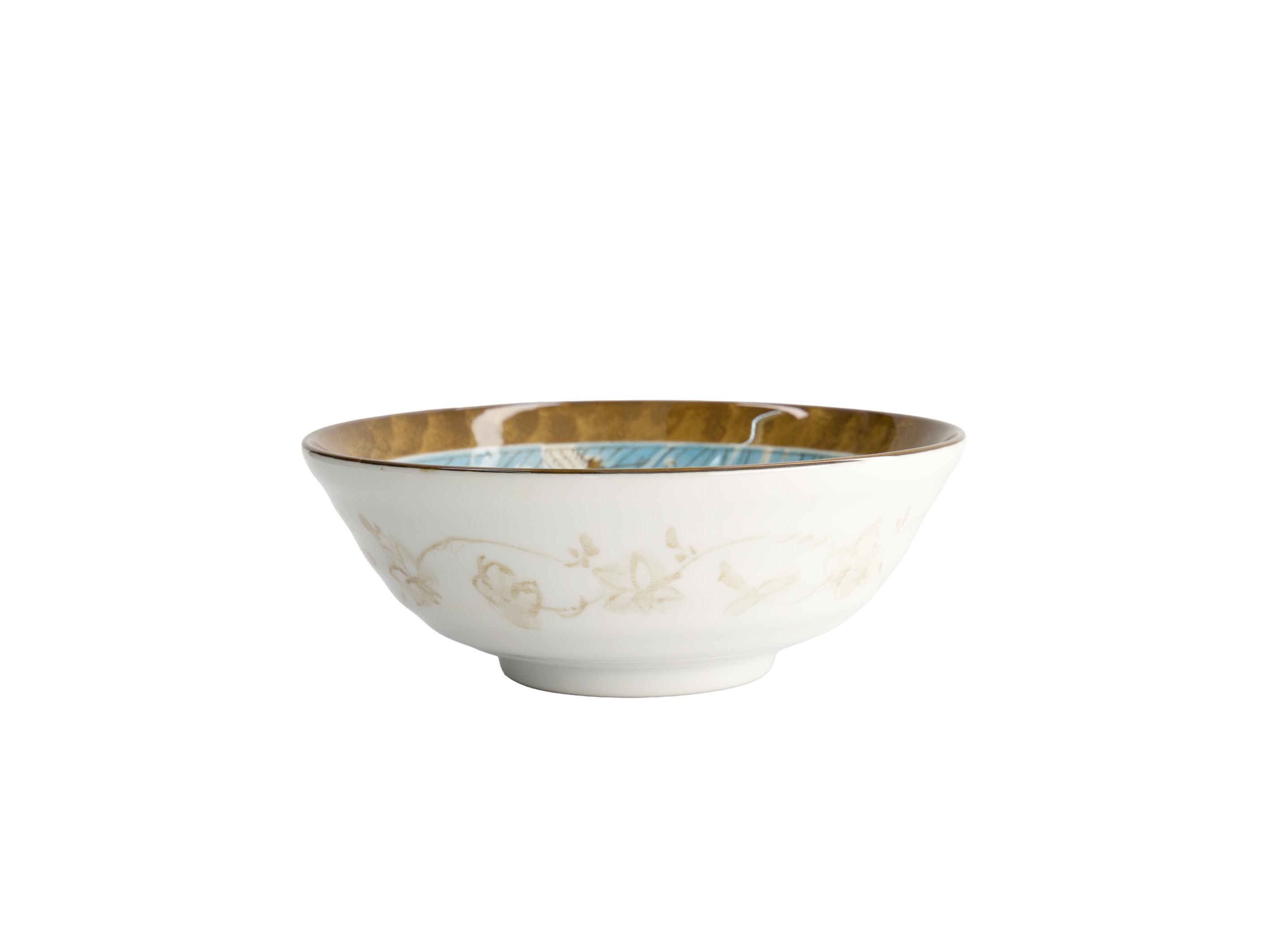 Tokyo Design Crane Ramen Bowl 21x7.8cm - Light Blue