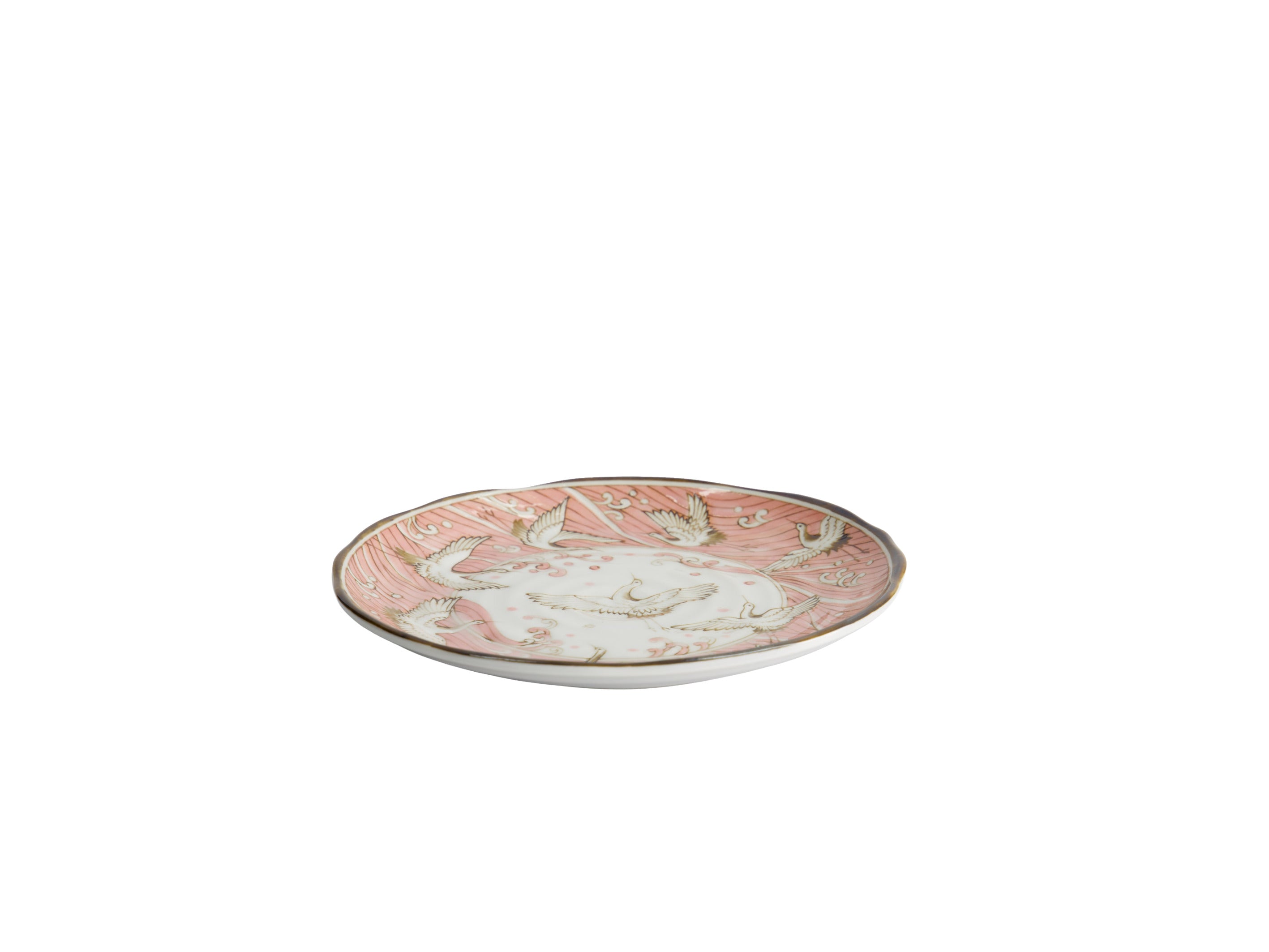 Tokyo Design Crane Plate 16.5cm - Pink
