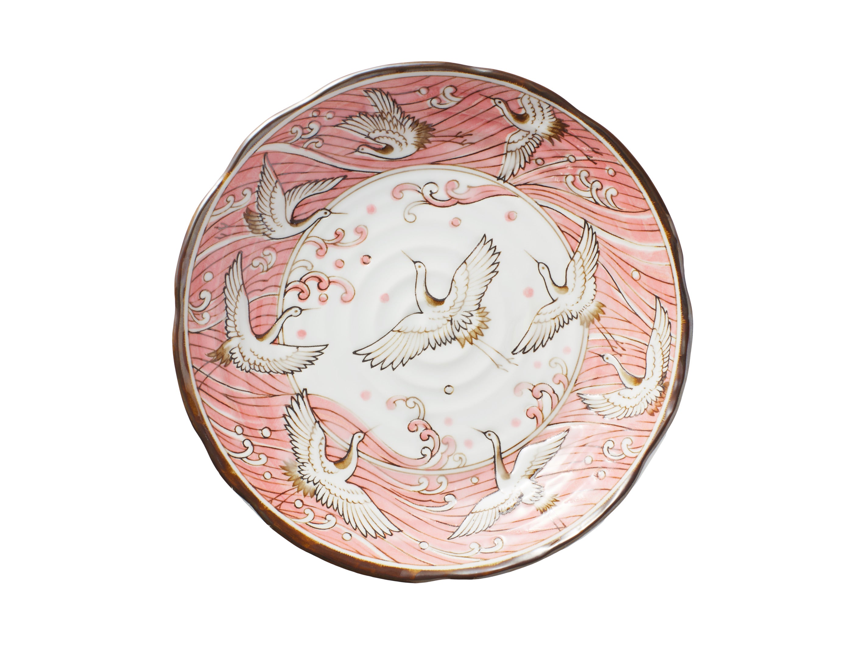 Tokyo Design Crane Plate 22cm - Pink