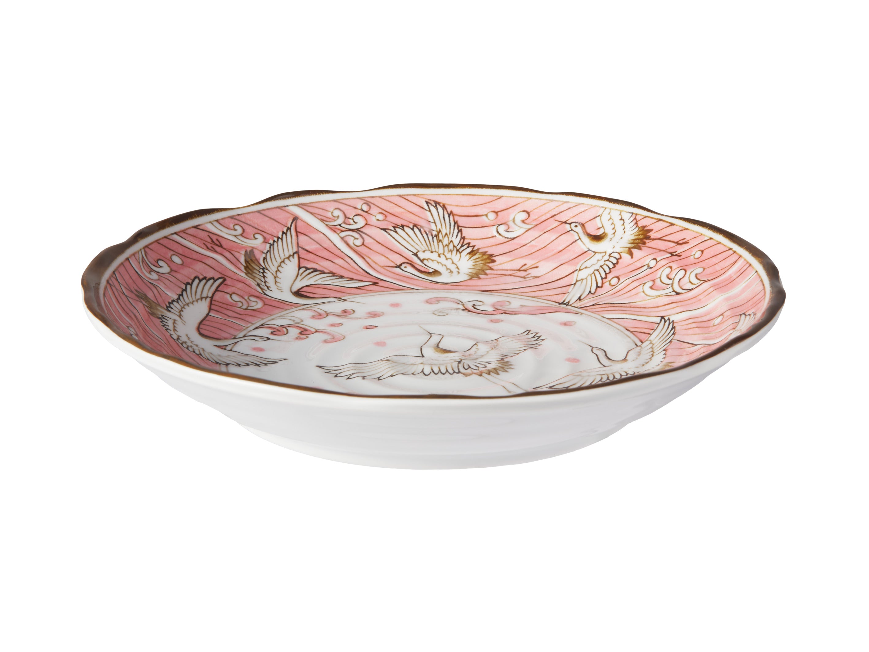 Tokyo Design Crane Plate 22cm - Pink