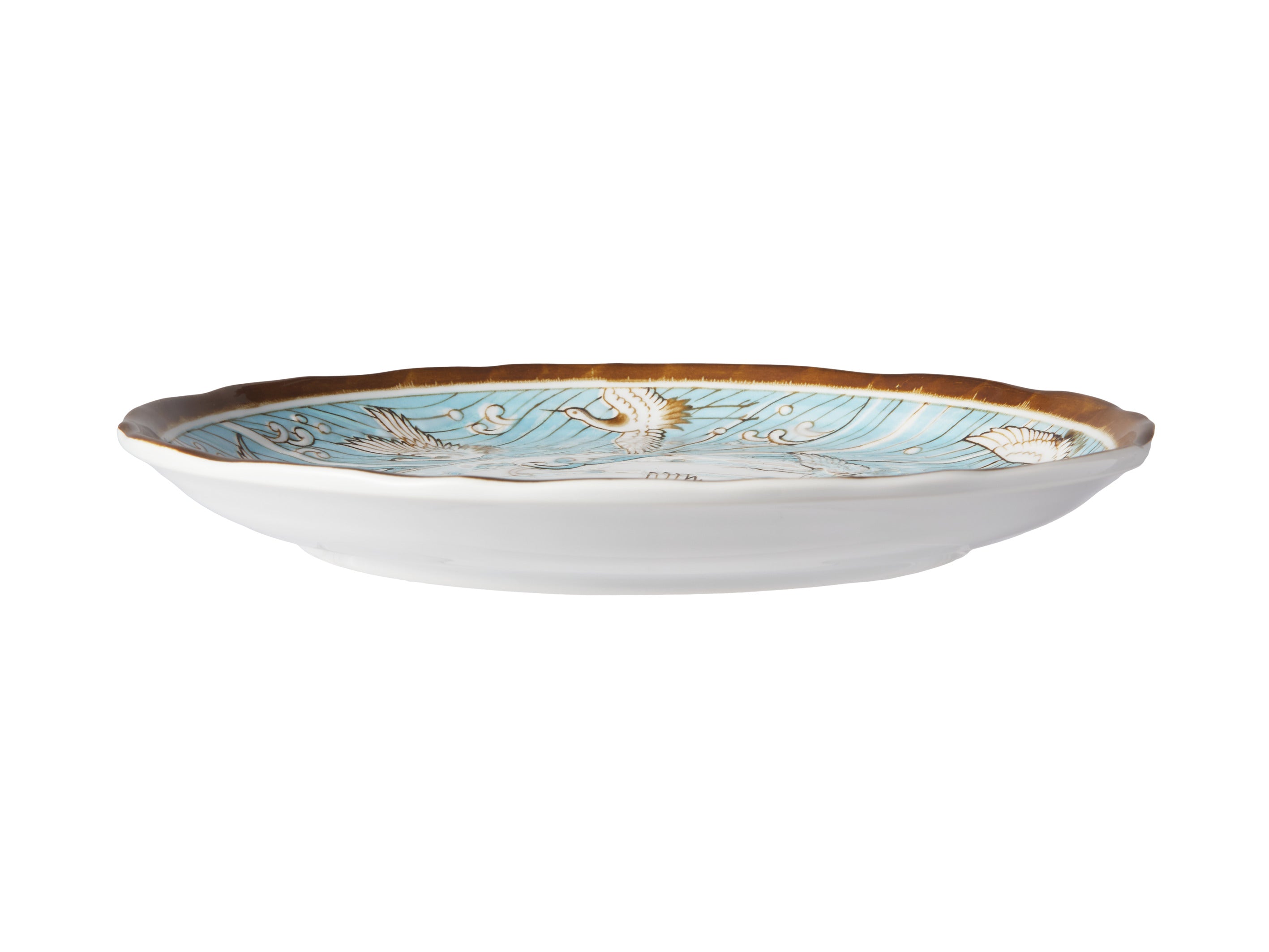 Tokyo Design Crane Plate 25cm - Light Blue