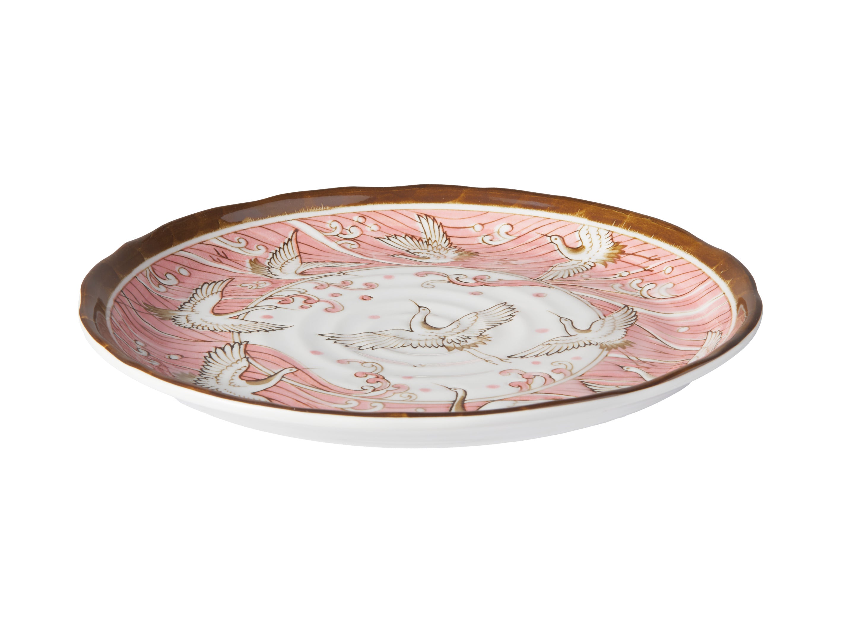Tokyo Design Crane Plate 25cm - Pink