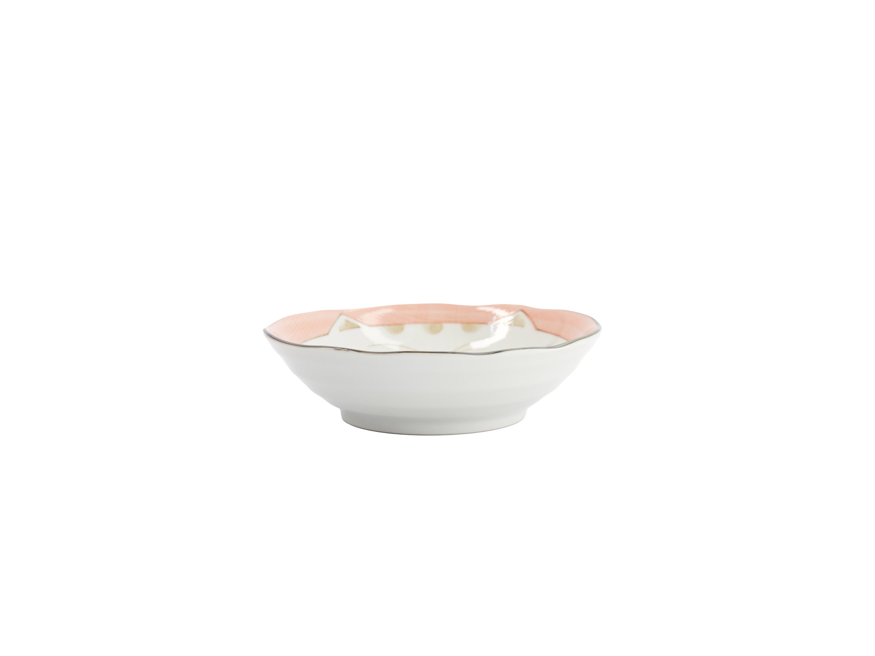 Tokyo Design Kawaii Neko Cat Bowl 16.5x5cm - Pink