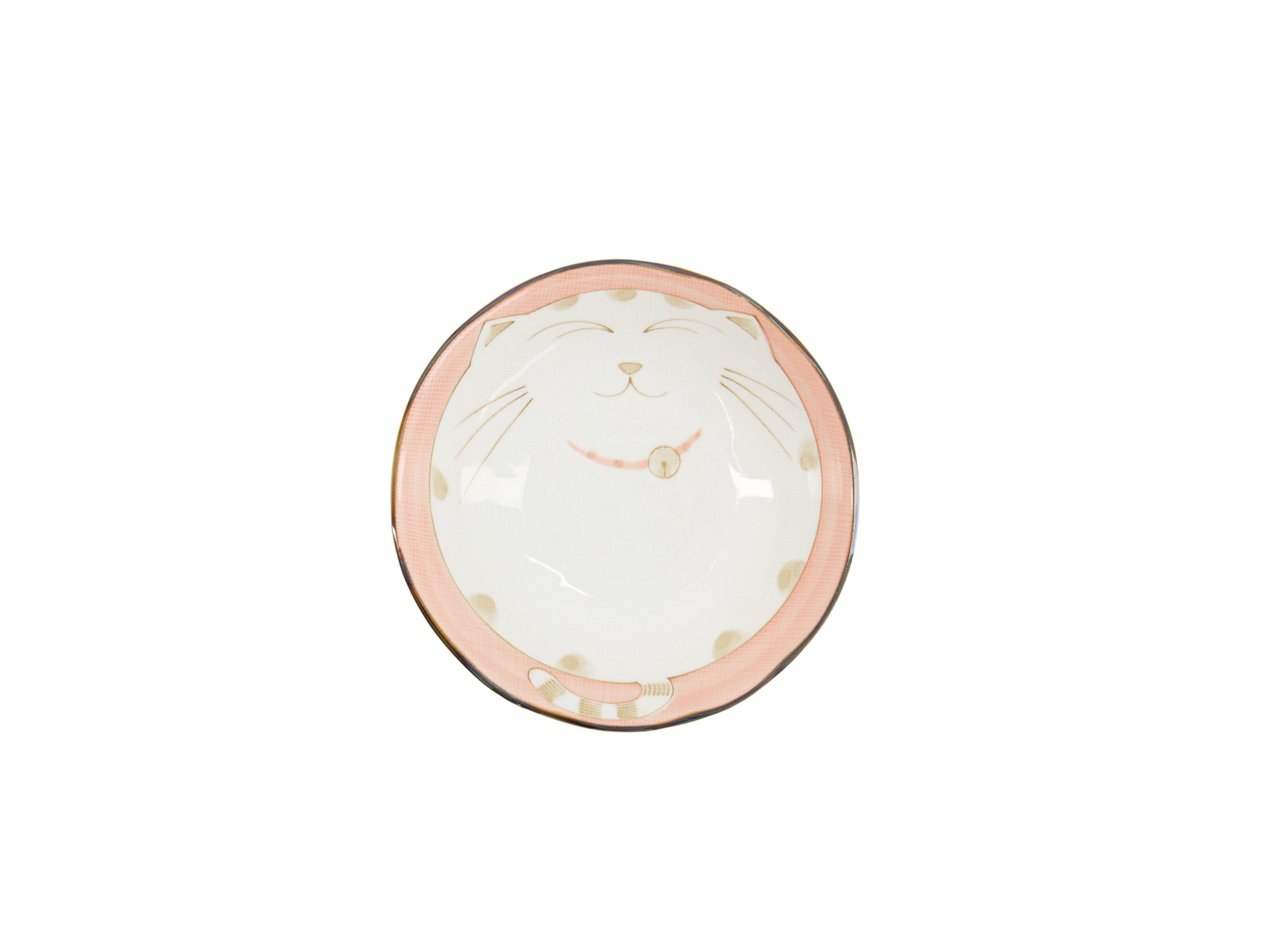Tokyo Design Kawaii Neko Cat Bowl 16.5x5cm - Pink