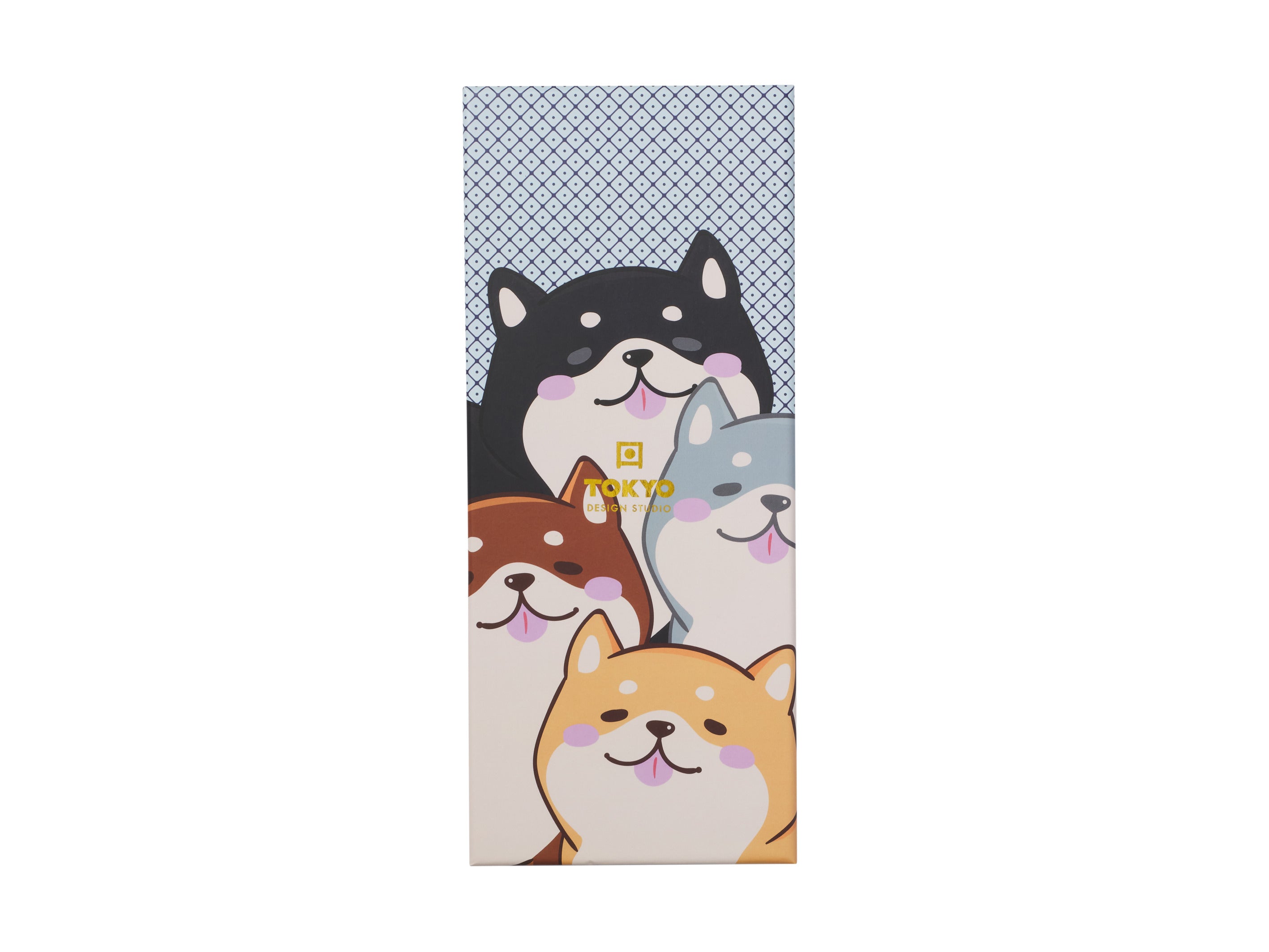 Tokyo Design Chopstick Shiba Dog Chopsticks with Rest 4pc Gift Boxed Assorted