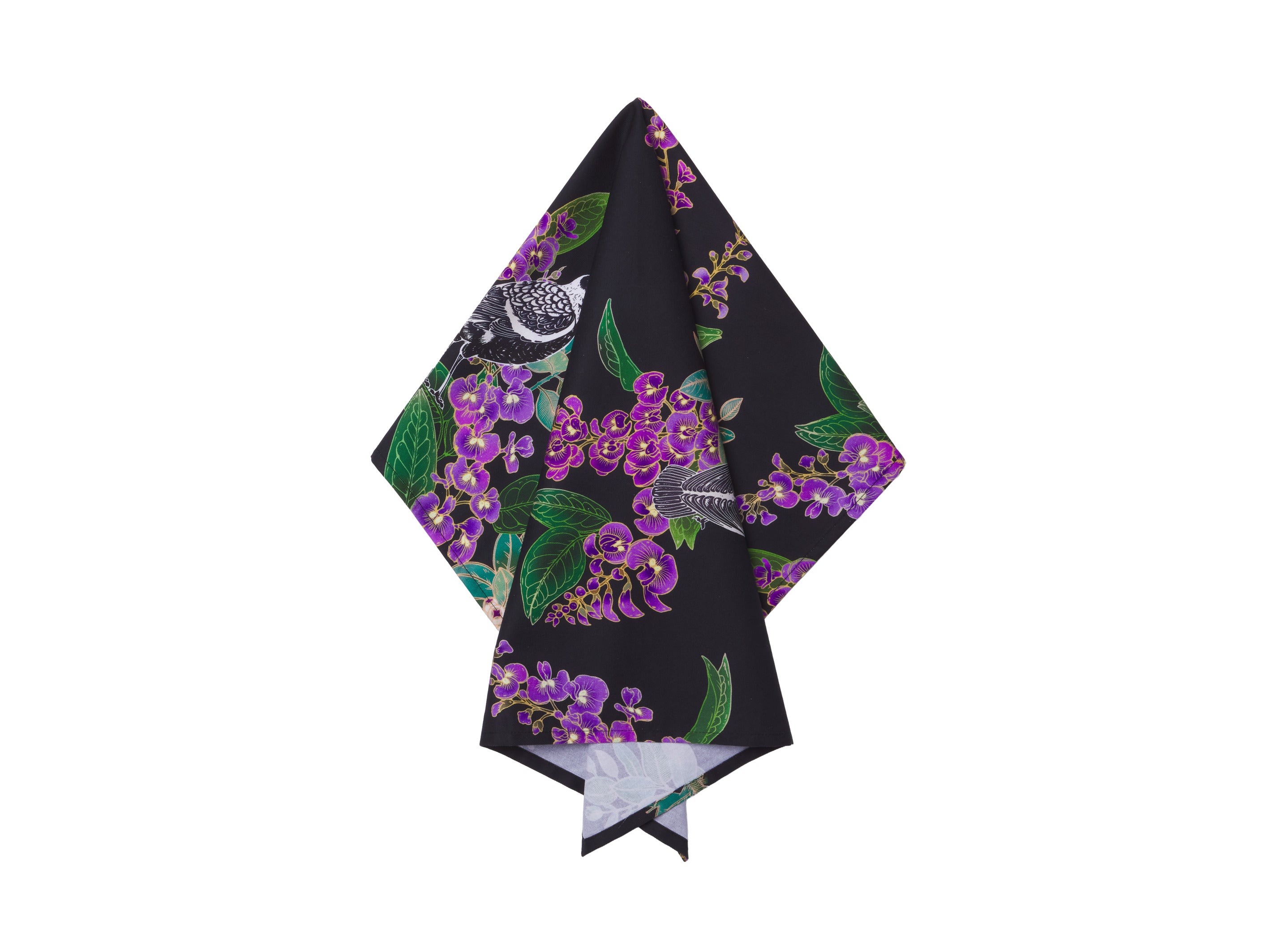 Maxwell & Williams Eloise Short Native Grace Magpie Tea Towel 50x70cm