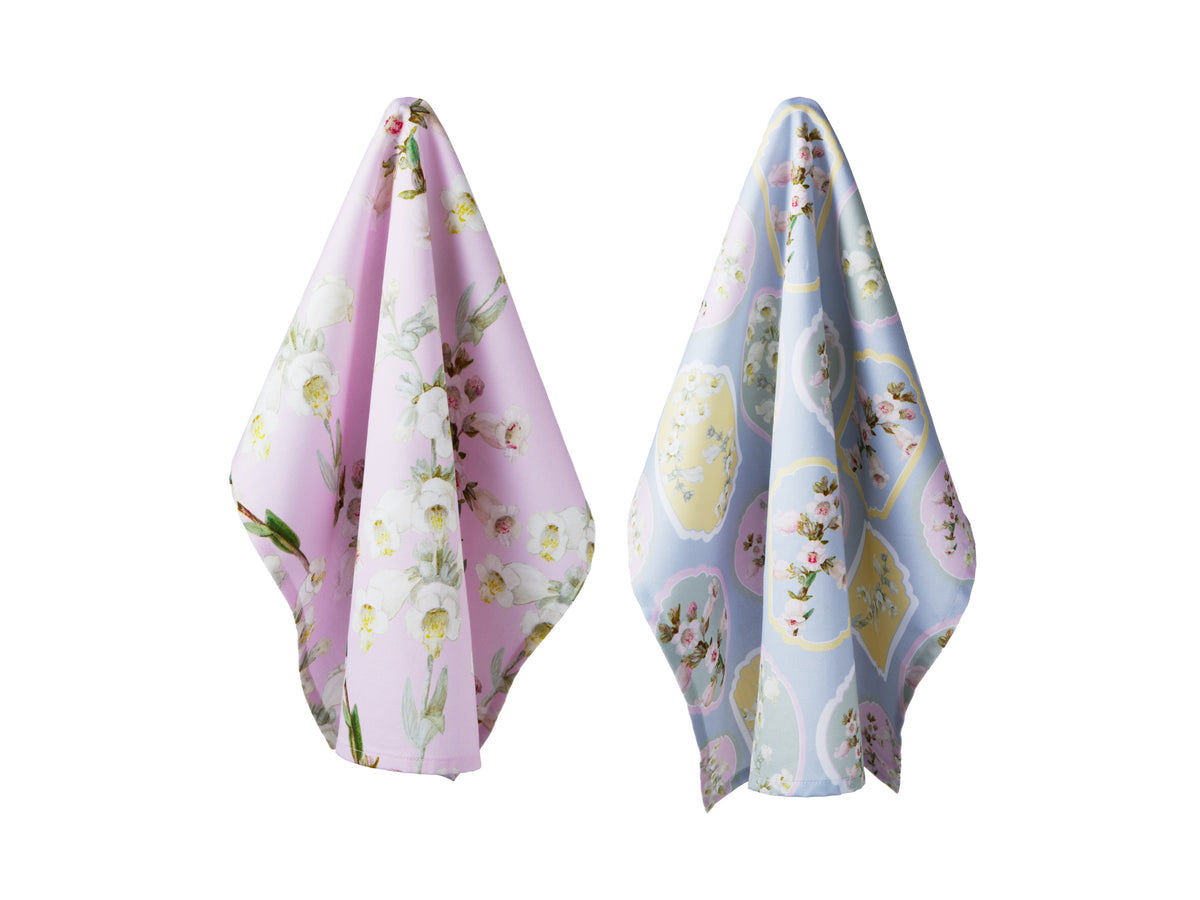 Maxwell & Williams Royal Botanic Gardens Foxglove Tea Towel 50x70cm Set of 2 Assorted
