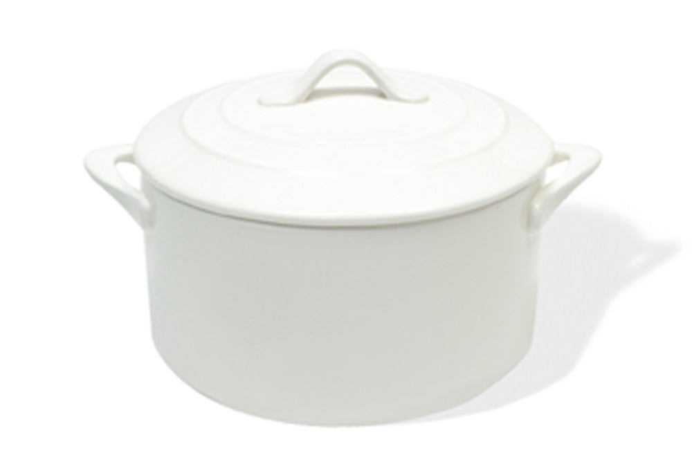 Maxwell & Williams White Basics Oven Chef Round Casserole 3.5L Gift Boxed