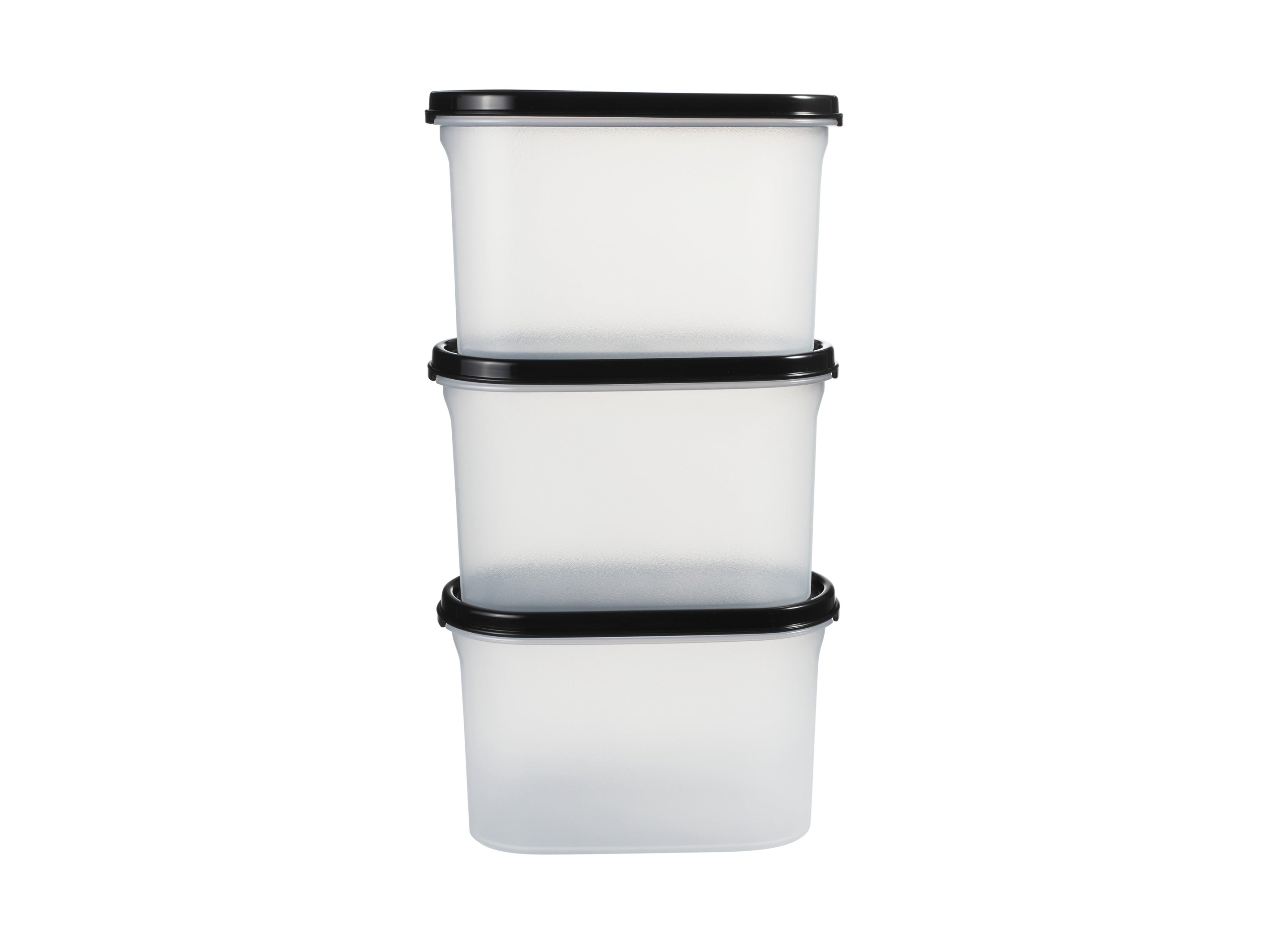 Tupperware Modular Oval Dry Food Container Set of 3 - Gift Boxed