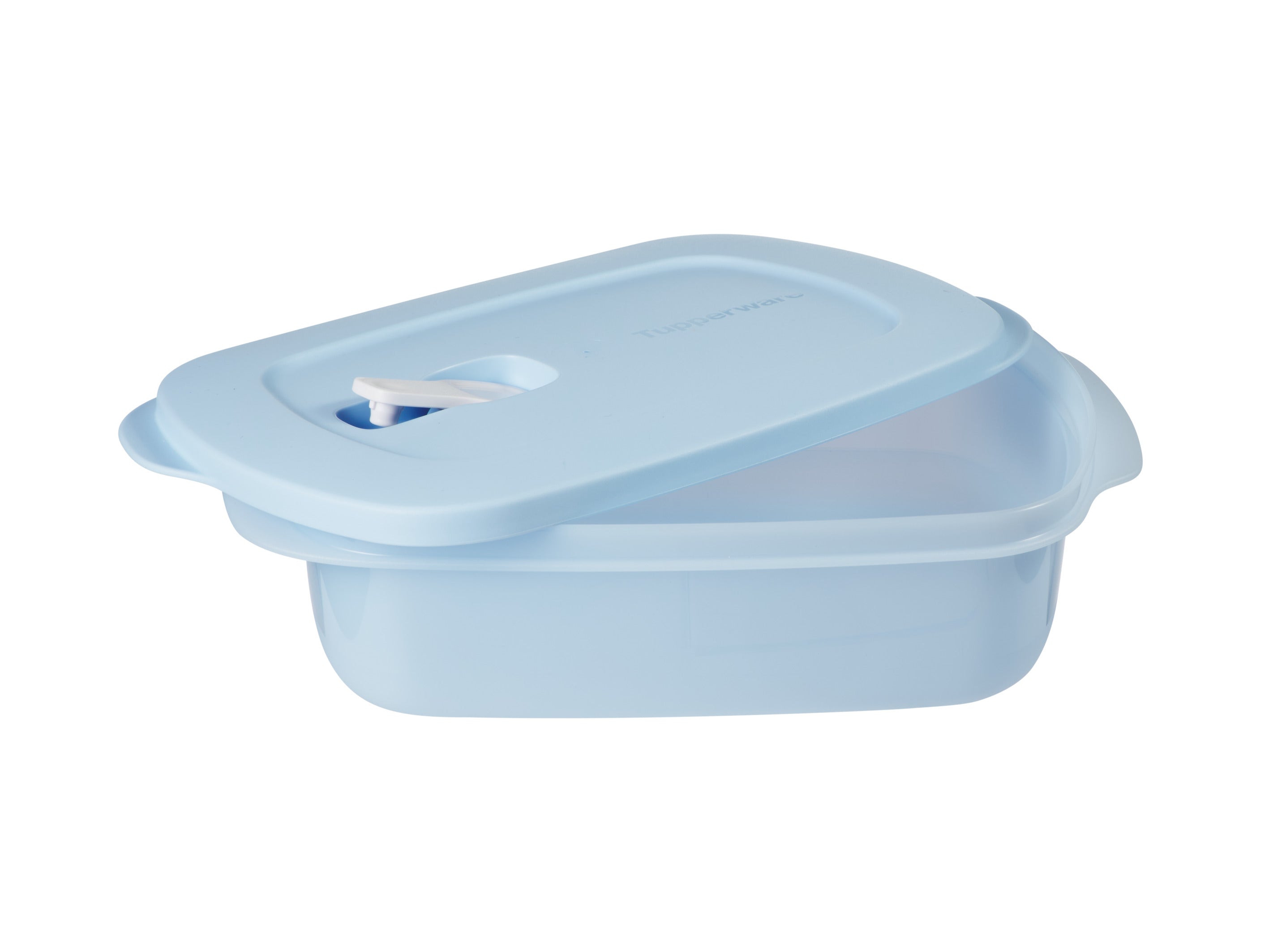Tupperware Microwavable Rectangle Food Container 1L - Blue