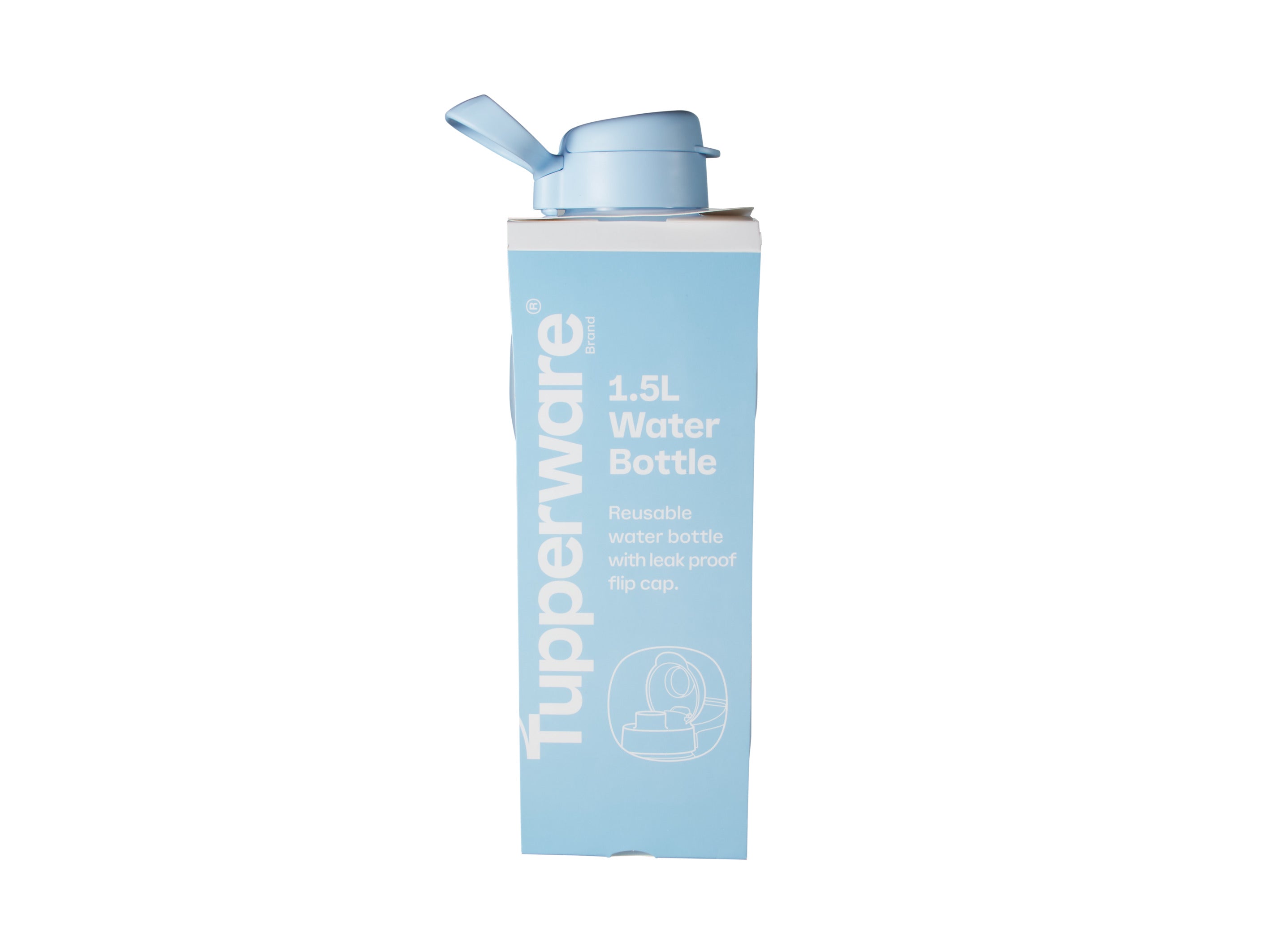 Tupperware Eco Water Bottle 1.5L -  Blue