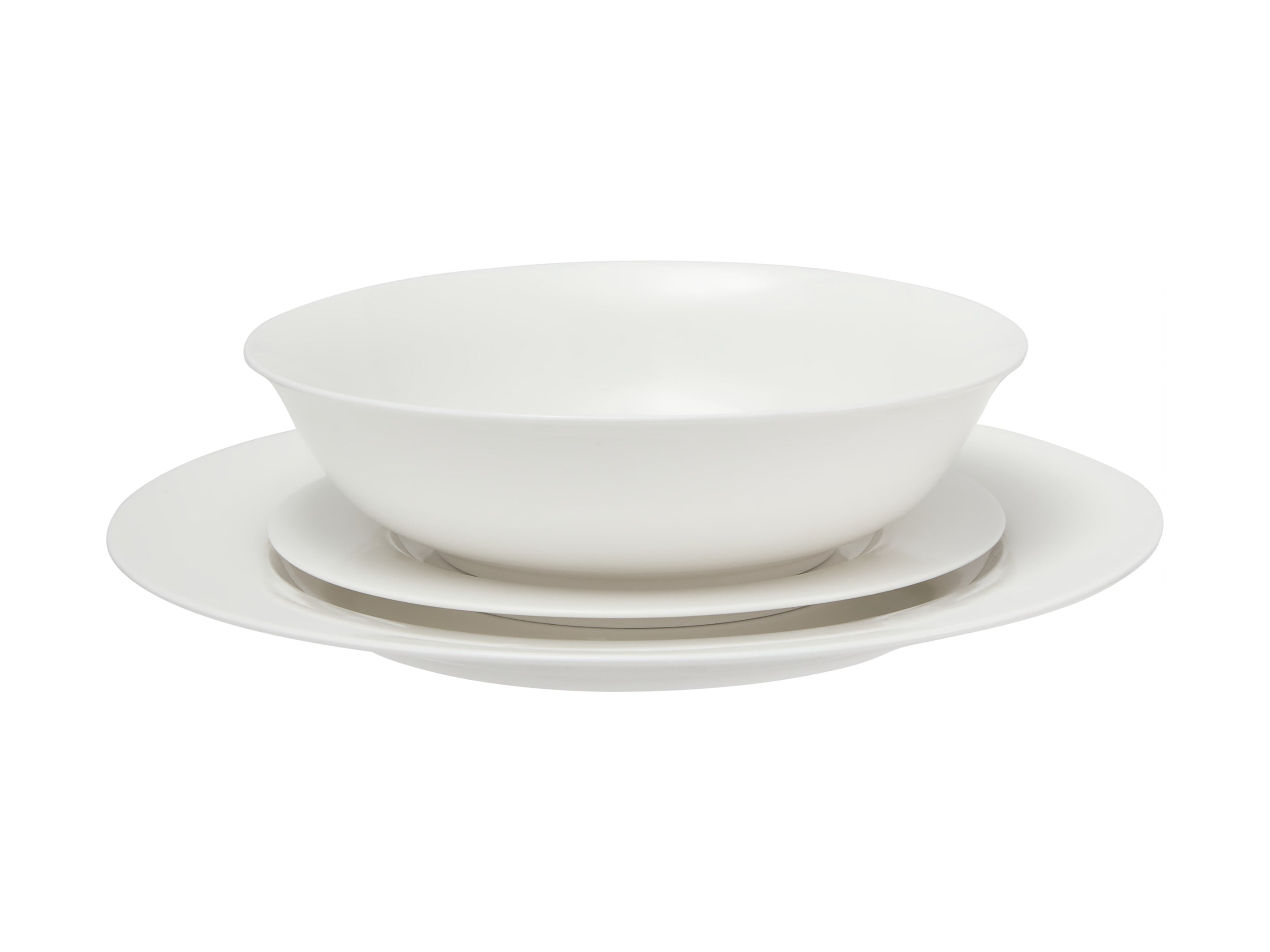 2x Maxwell & Williams White Basics European Rim Dinner Set 18pc Gift Boxed