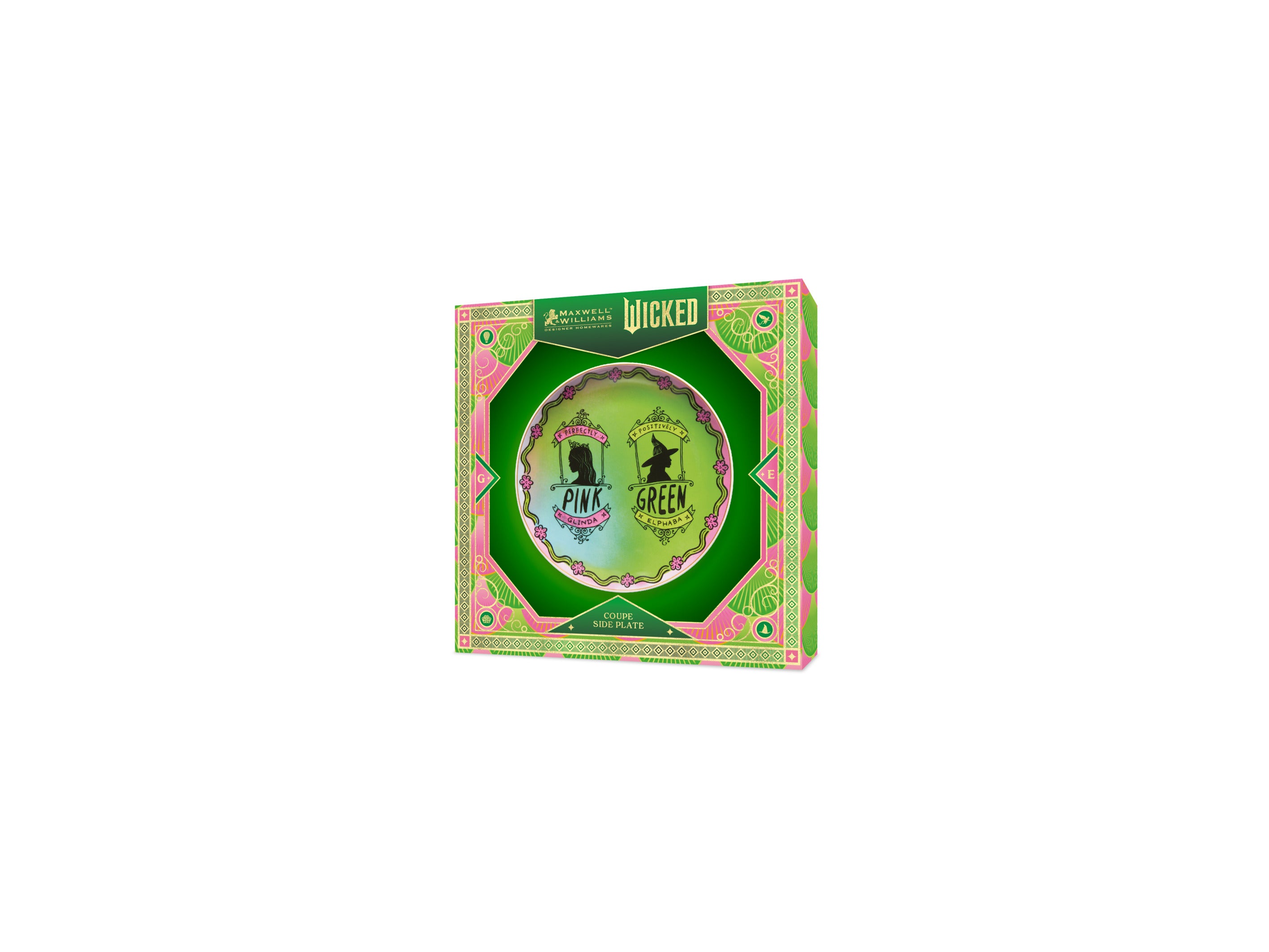 Maxwell & Williams Wicked Magical Coupe Side Plate 19cm - Positively Perfect