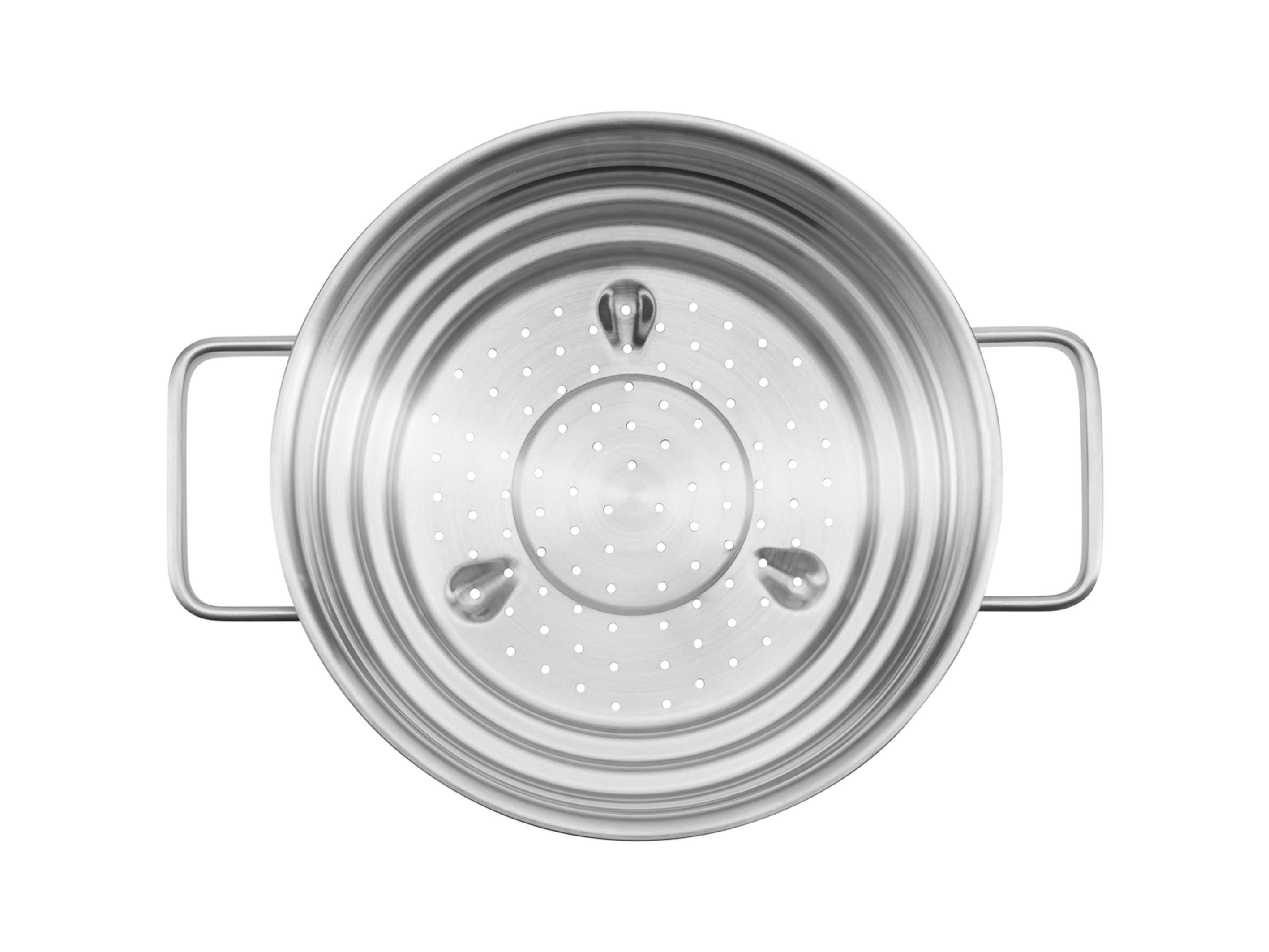 Woll Steel Universal Steamer 16/18/20cm - Gift Boxed