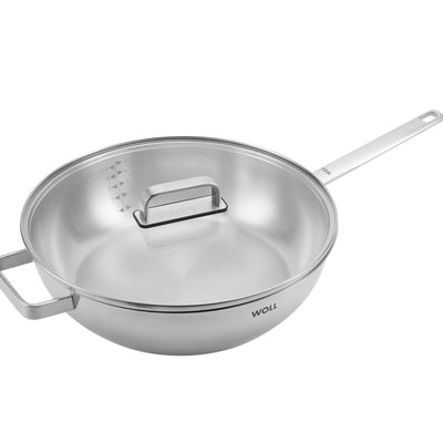 Woll Steel Saute Pan With Lid 32cm / 6.1L - Gift Boxed