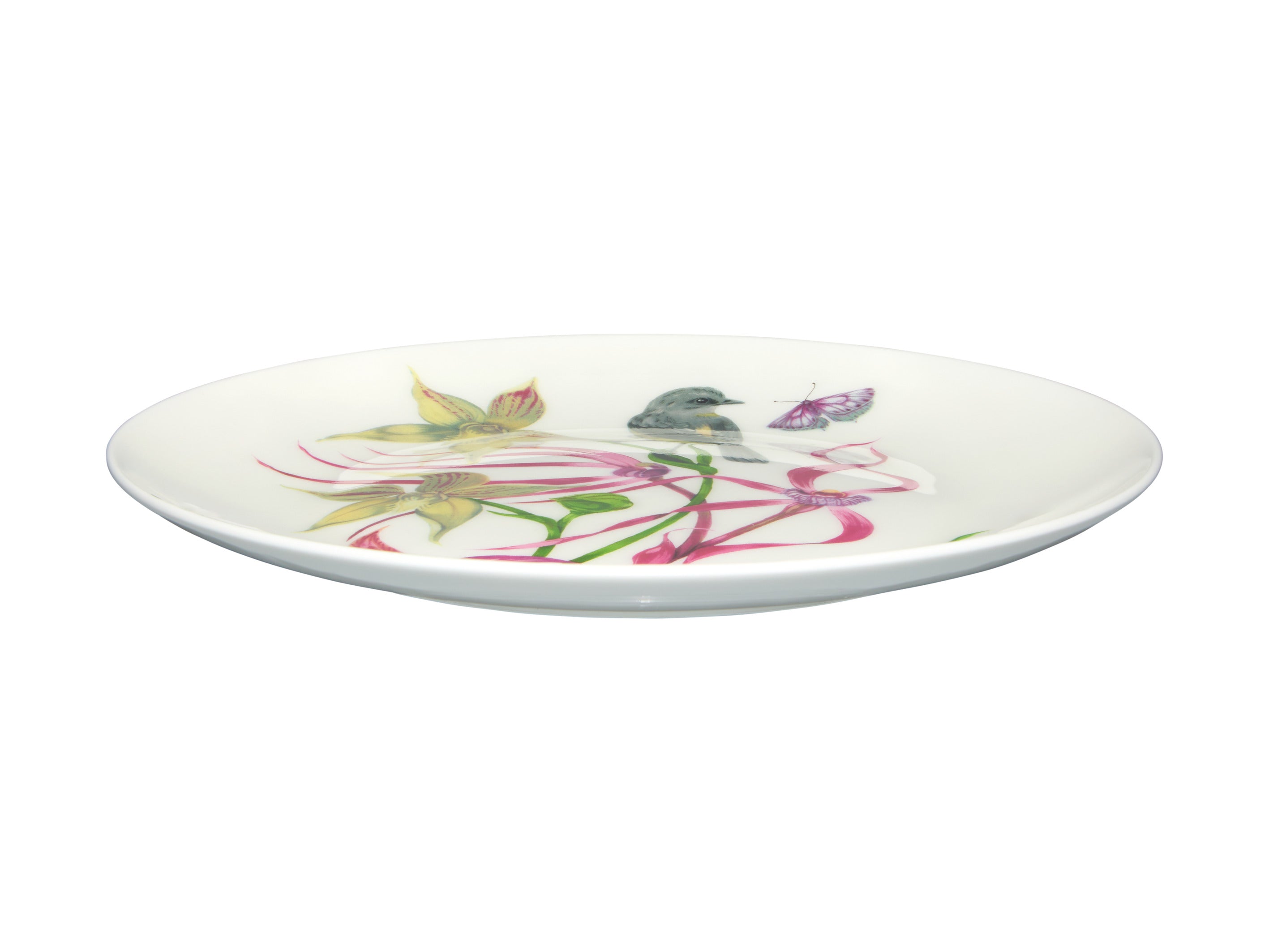 Maxwell & Williams Eloise Short Lyric Coupe Plate 20cm - Yellow Robin