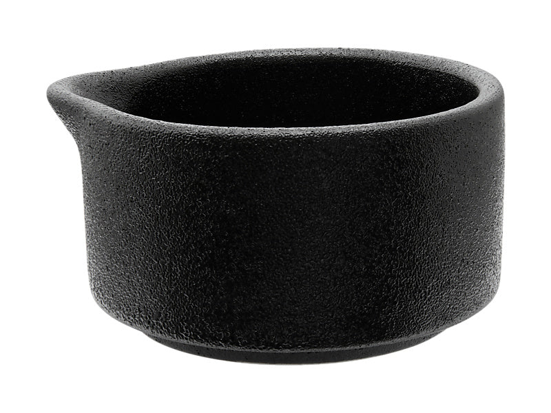 Maxwell & Williams Caviar Black Sauce Dish/Pourer 130ml