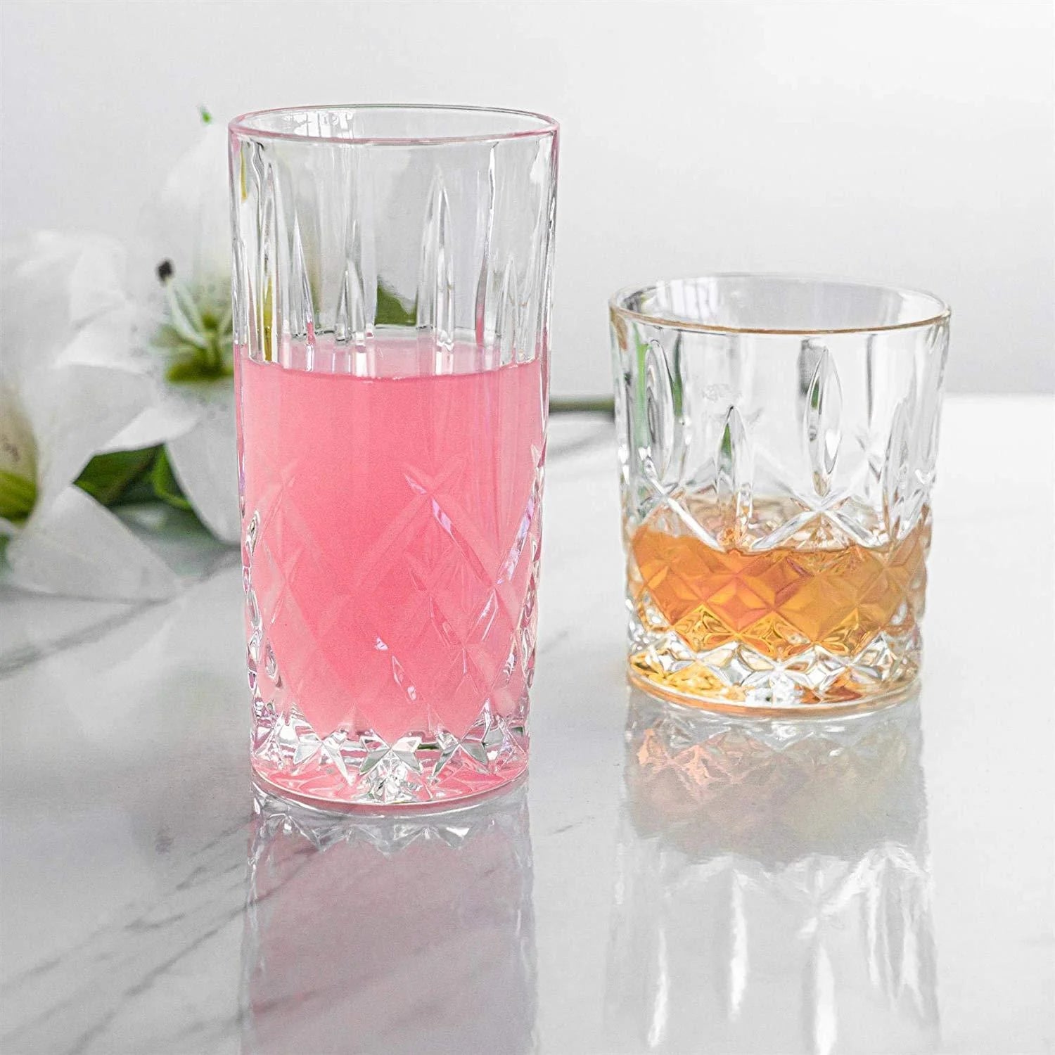 Crystal Orchestra Whisky Glasses 340ml  - Pack of 6