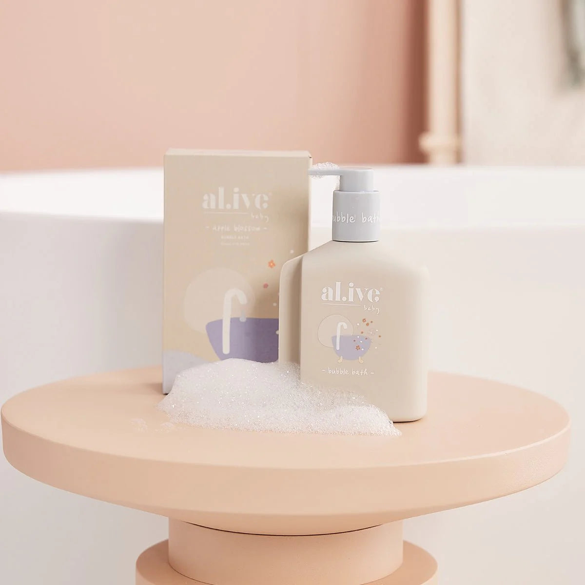 al.ive Bubble Bath 320ml - Apple Blossom