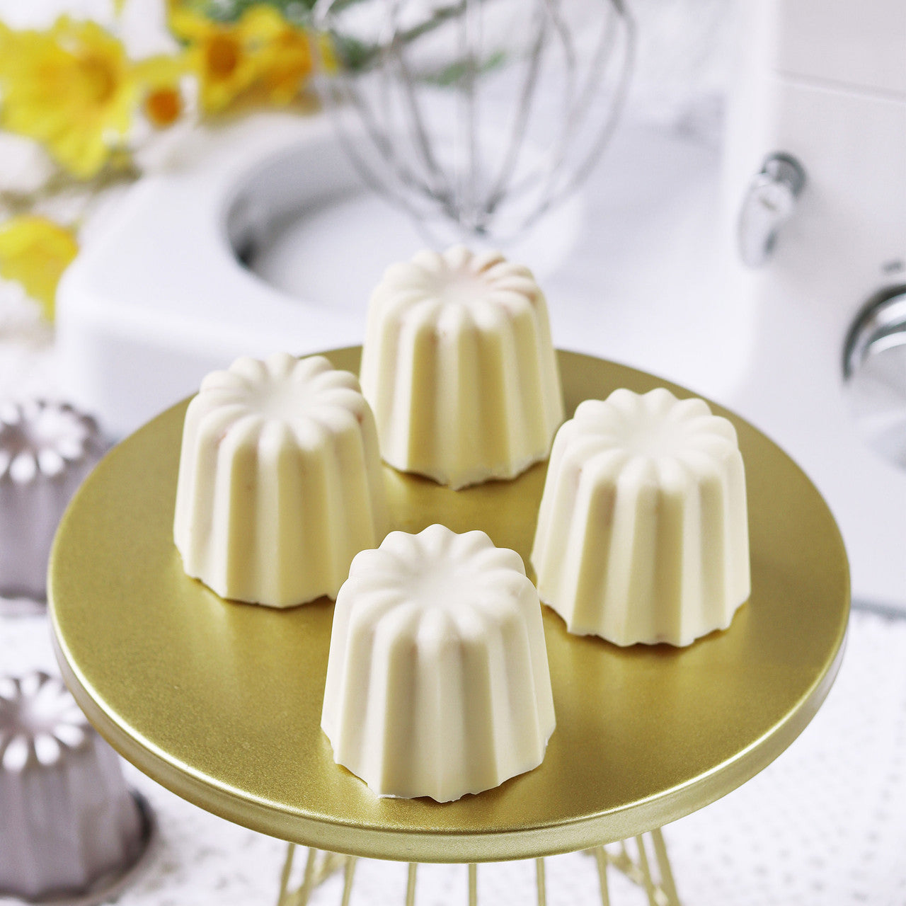 ChefMade Cannele Mould - 4pc Set
