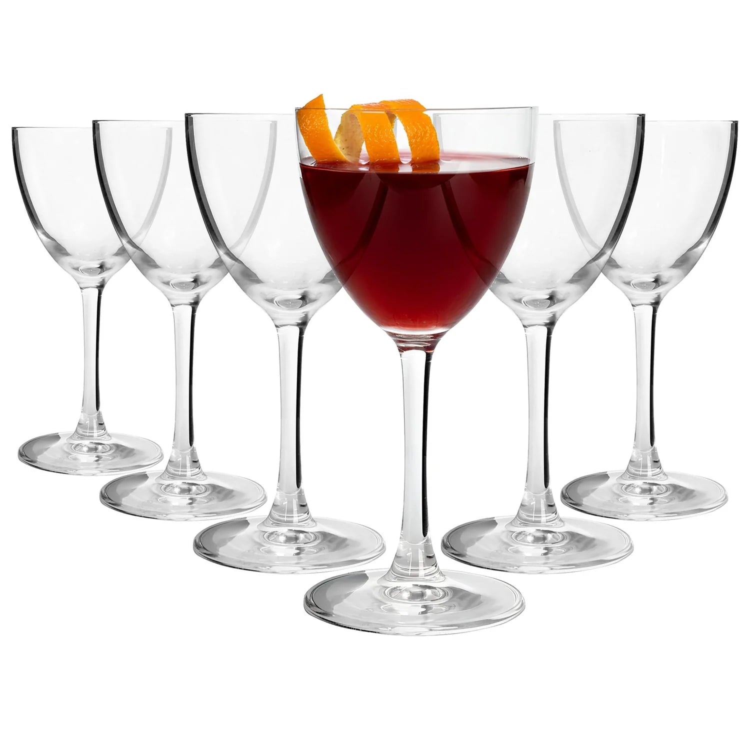 Hoxton Crystal Nick & Nora Glasses 155ml  - Pack of 6