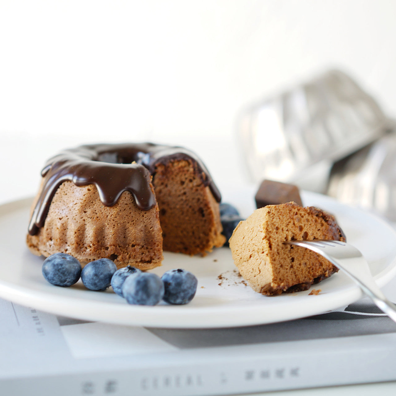 ChefMade Mini Kugelholpf Cake Pan 11cm - Set of 4