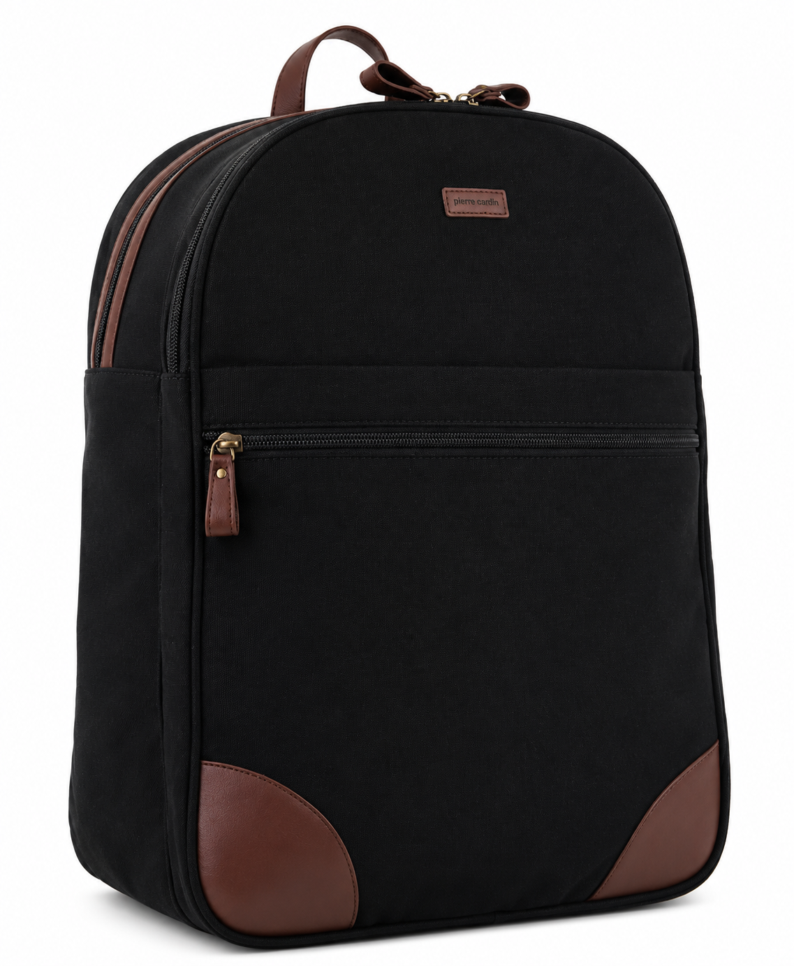 Pierre Cardin Men's Nomad Canvas Backpack 35 x 22 x 45 cm - Black