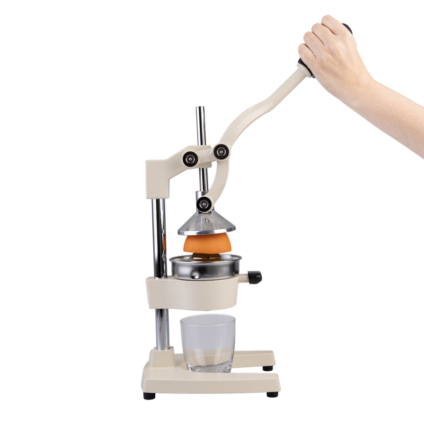 Integra Cast Iron Commercial Juicer - White