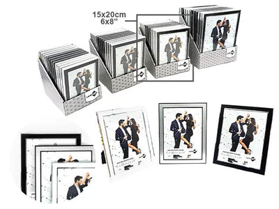 Spectra Aluminium Frame 20x25cm - Black/White/Silver