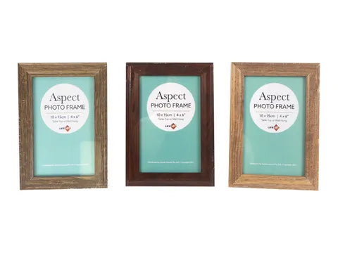 Aspect Frame 10x15cm - Light Natural/Medium Natural/Dark Natural