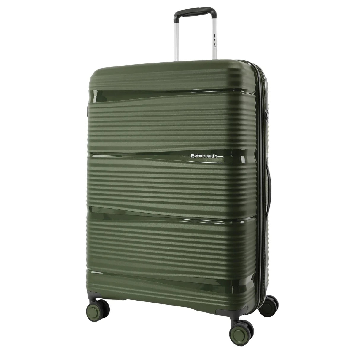 Pierre Cardin Normandy Hard Shell Suitcase 73cm Large - Green