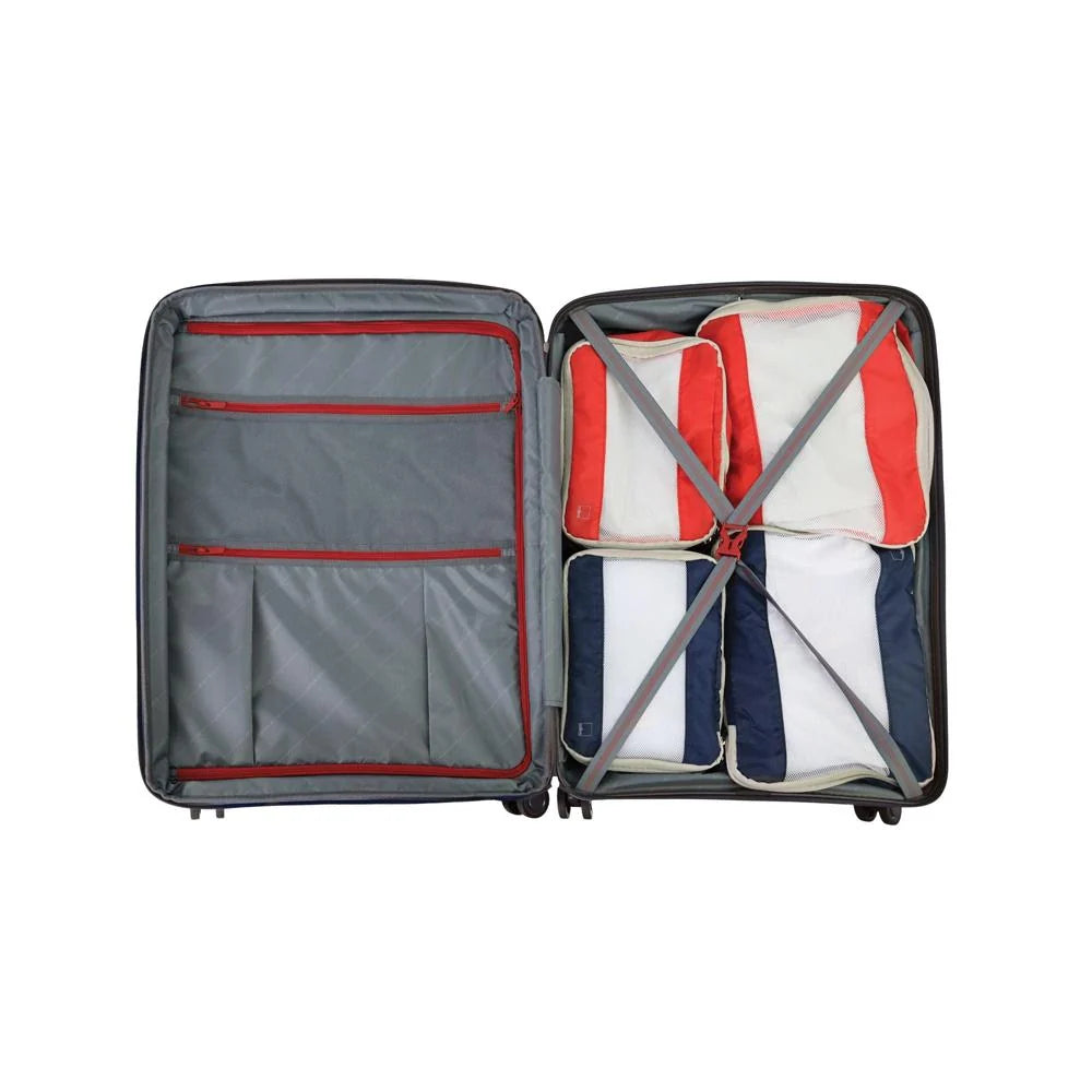 Pierre Cardin Normandy Hard Shell Suitcase 73cm Medium - Black