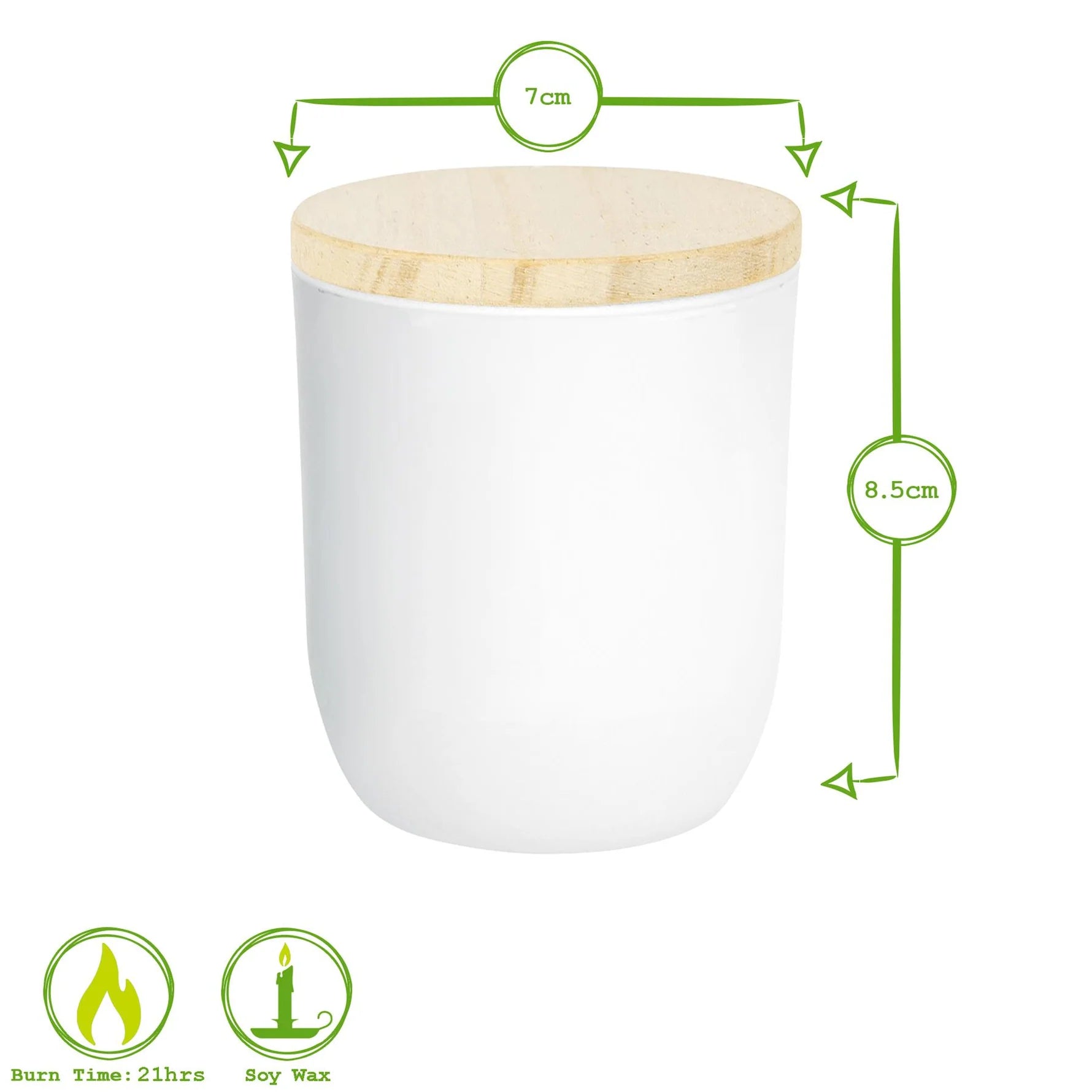 Soy Wax Scented Candle - Coconut & Lime